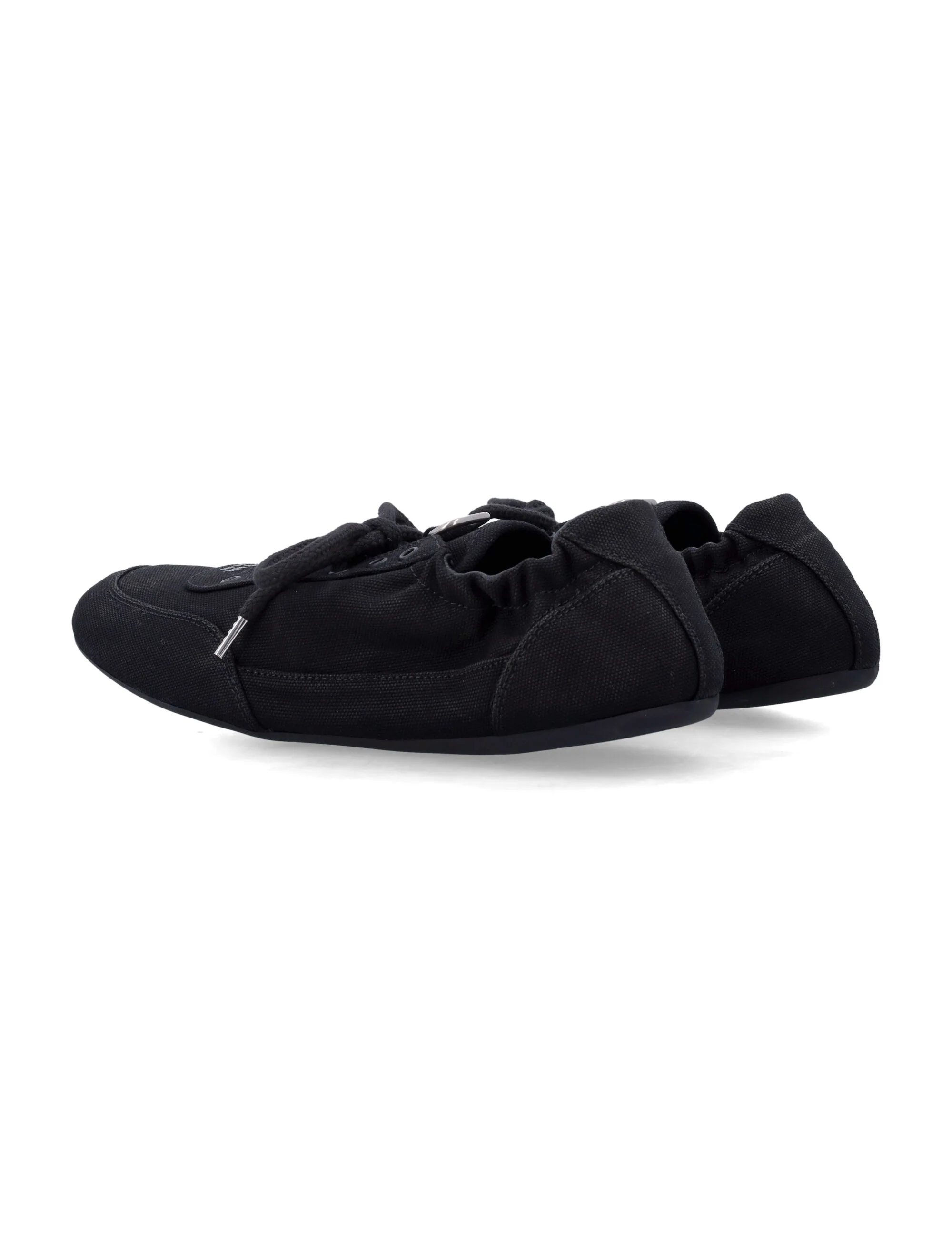 Prada Collapse Canvas Sneakers - Image 4