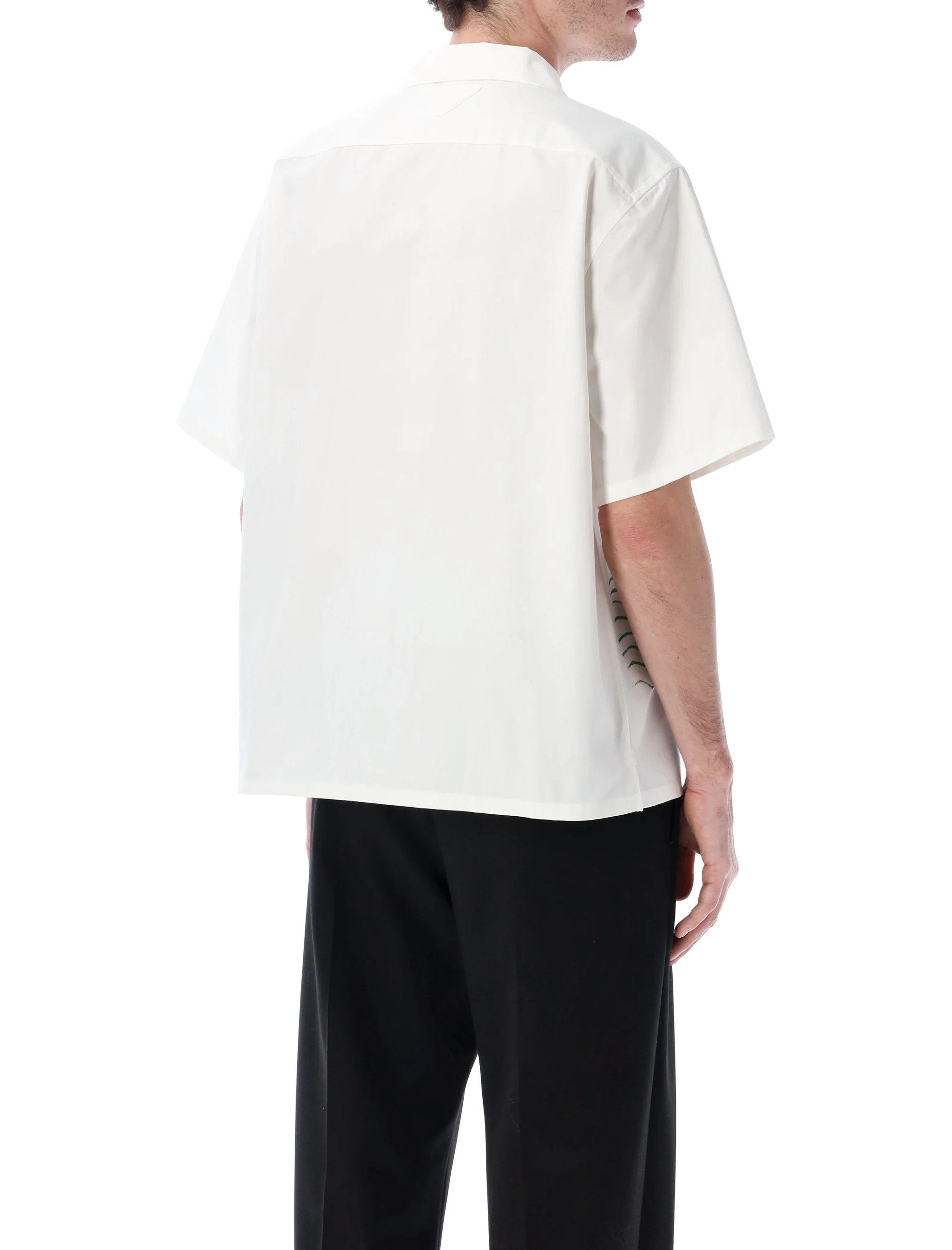Prada Cotton T-Shirt for Men - SS26 Collection - Image 2