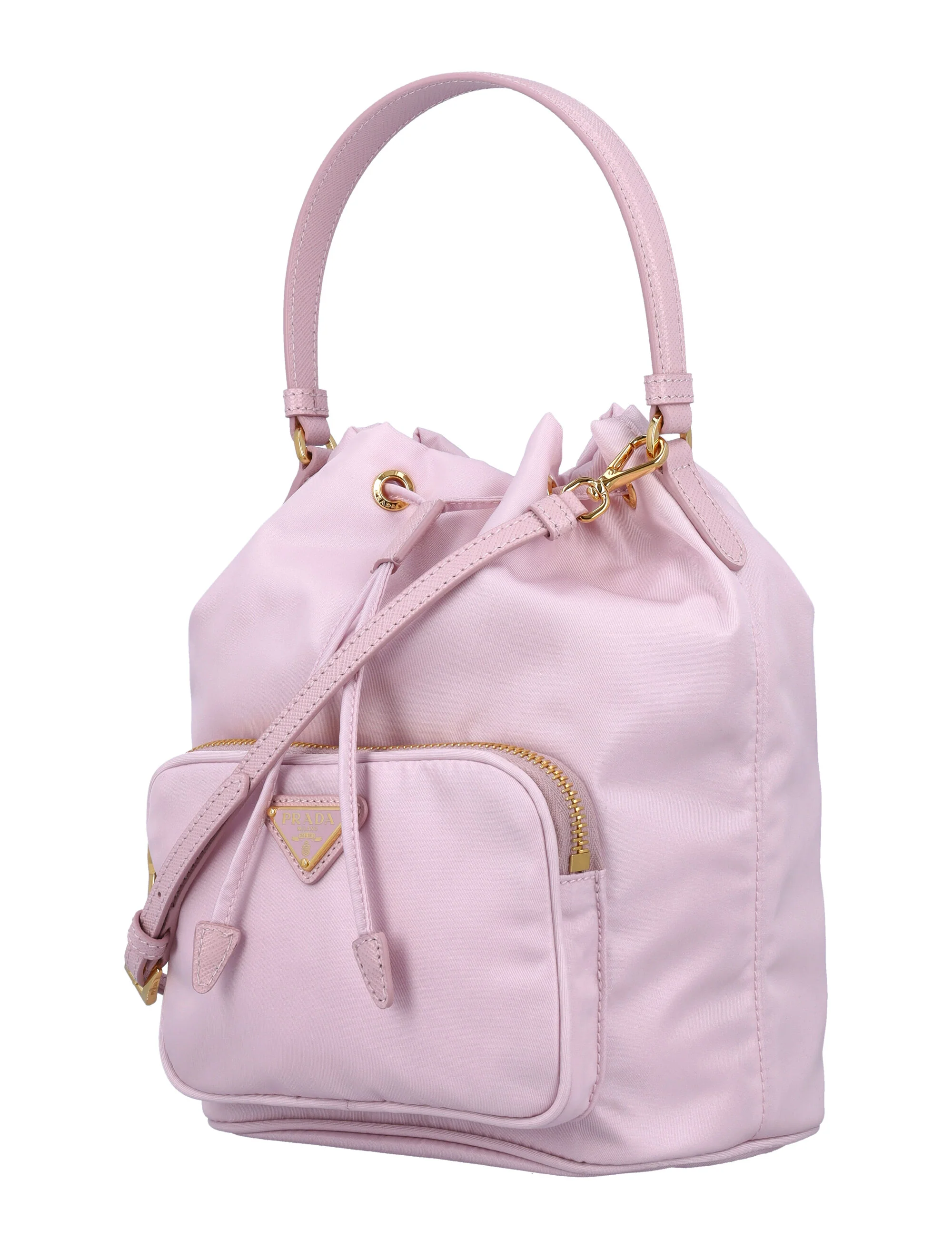 Prada Duet Re-Nylon Bucket Bag - Image 3