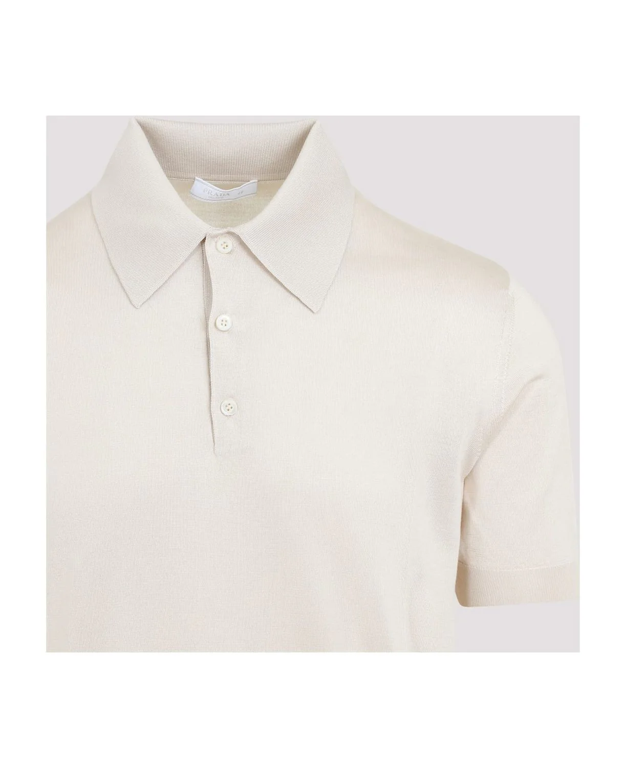 Prada Men's Classic Polo T-Shirt - Image 3