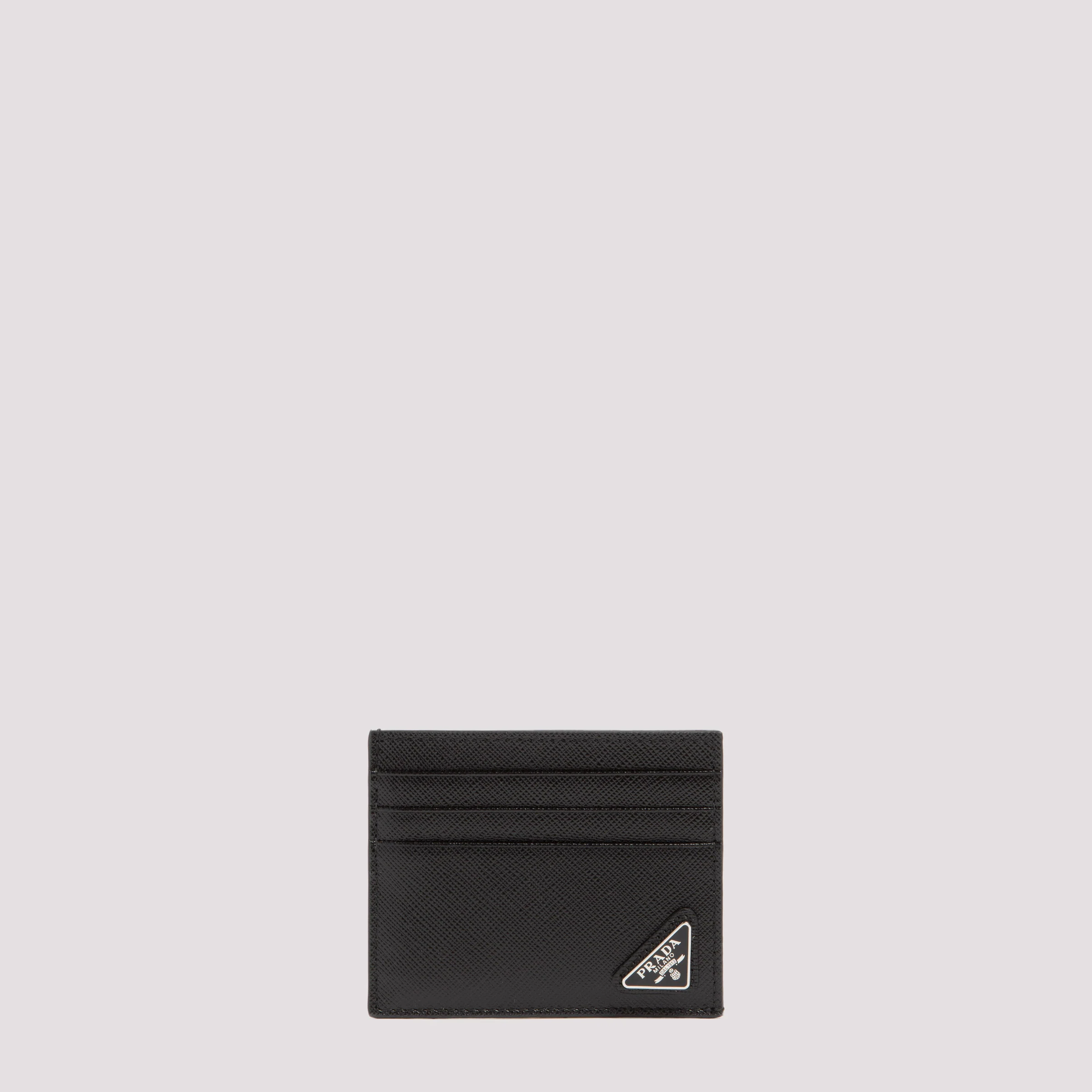 Prada Mini Leather Card Holder