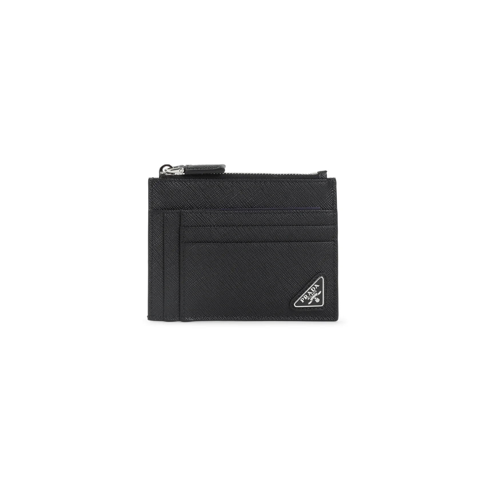 Prada Mini Leather Credit Card Case - 12cm x 9cm - Image 2