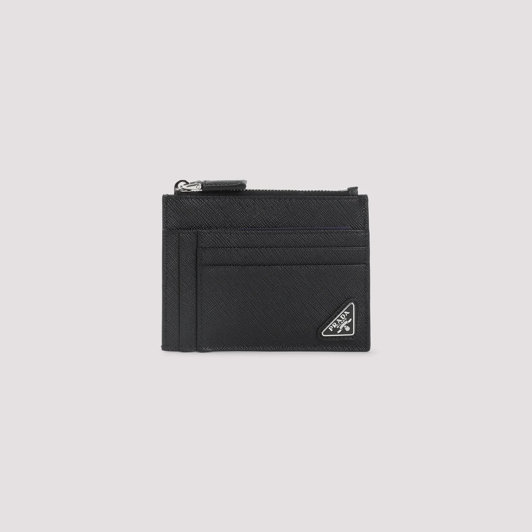 Prada Mini Leather Credit Card Case - 12cm x 9cm - Image 3