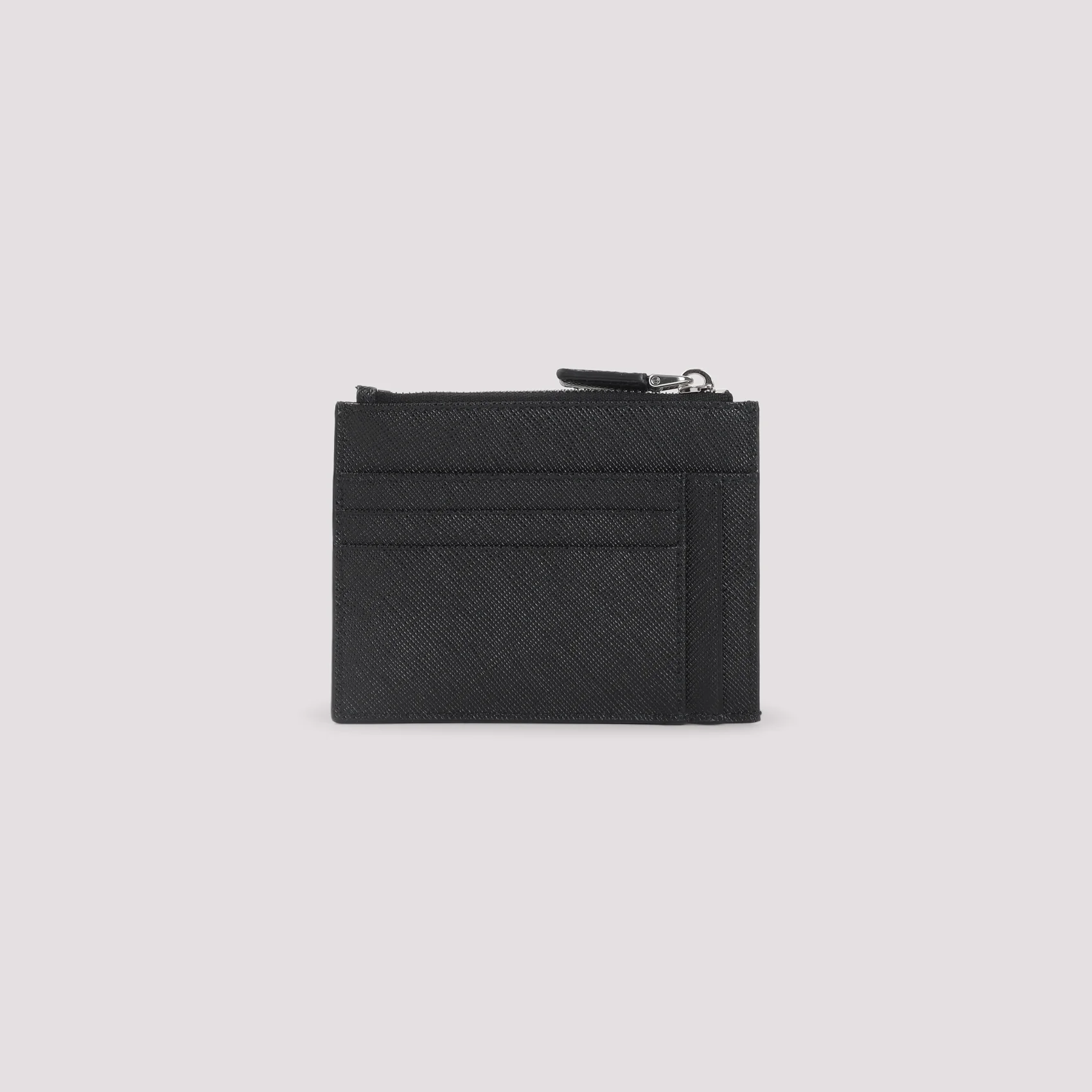 Prada Mini Leather Credit Card Case - 12cm x 9cm - Image 4