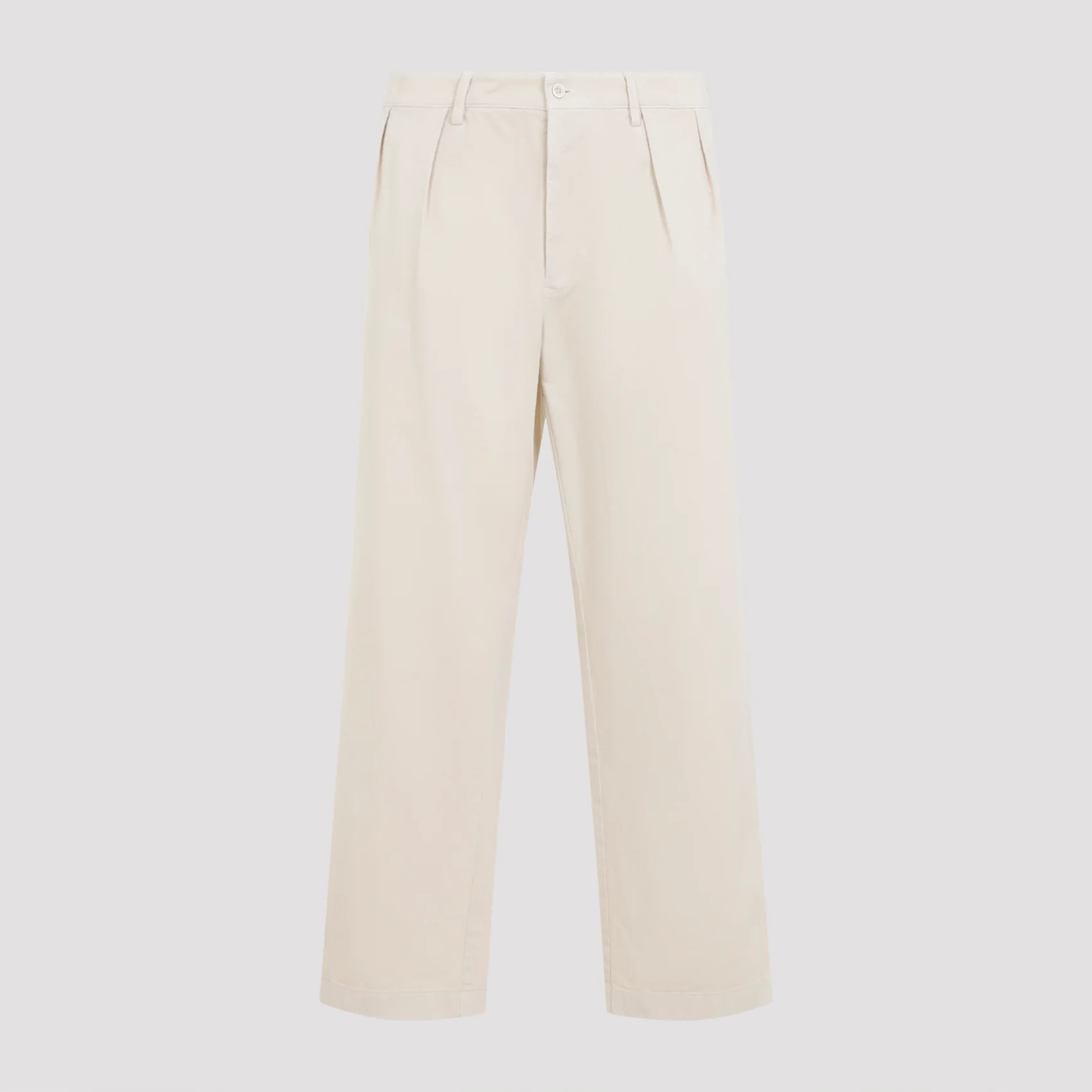 Prada Premium Regular Fit Cotton Pants for Men