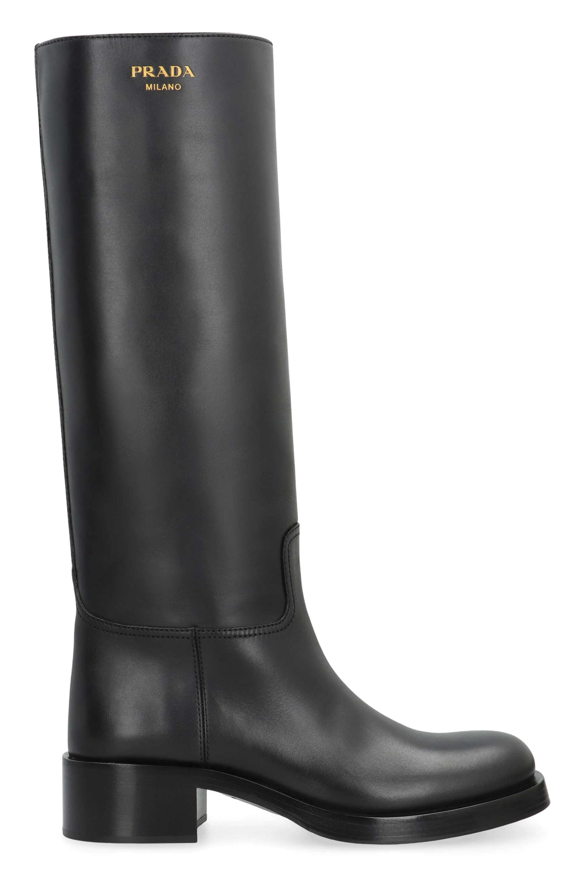PRADA Re-Nylon and Leather Ankle Boots - Image 6