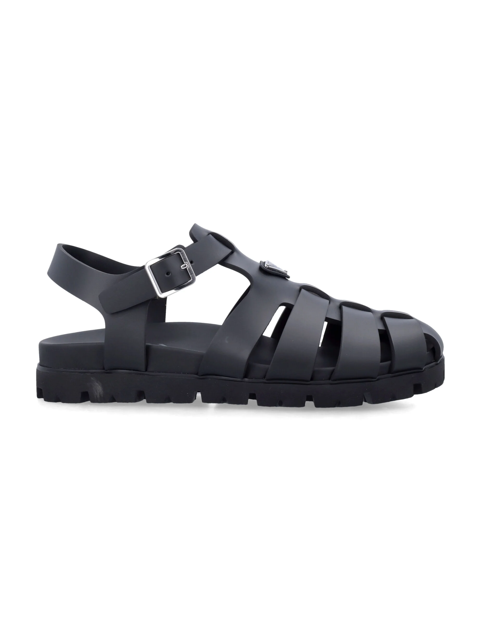 Prada Rubber Fisherman Sandals