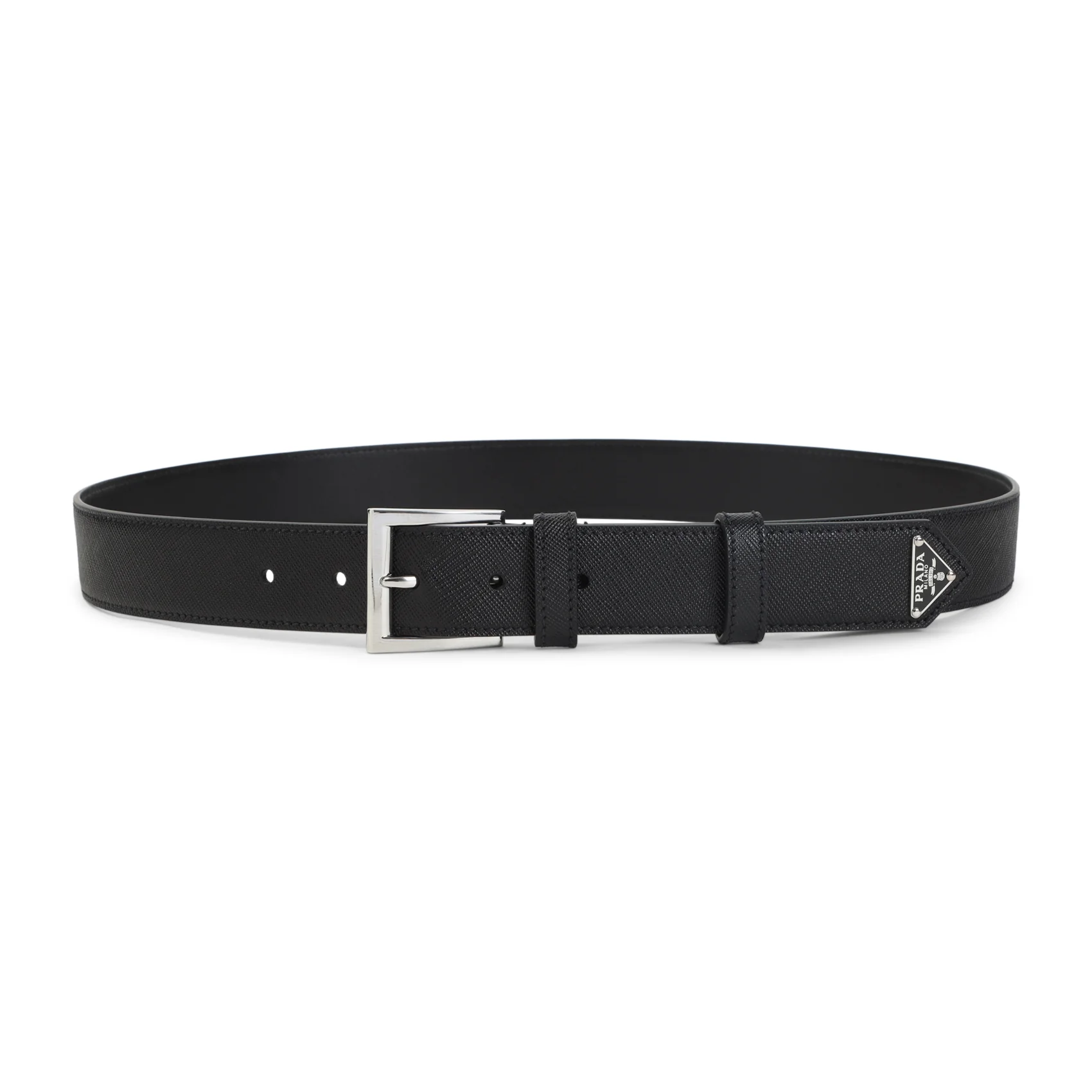 Prada Saffiano Mini Heel Belt - Image 2