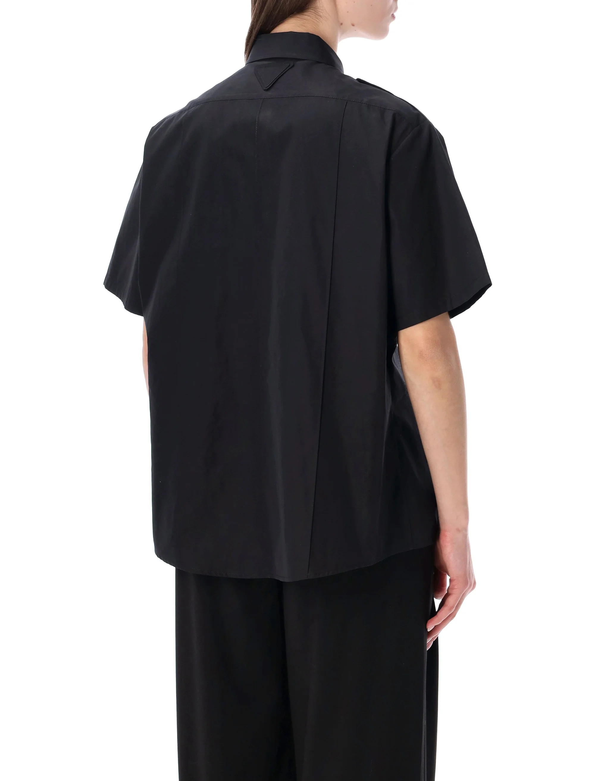 Prada Short-sleeved Poplin Shirt - Image 2