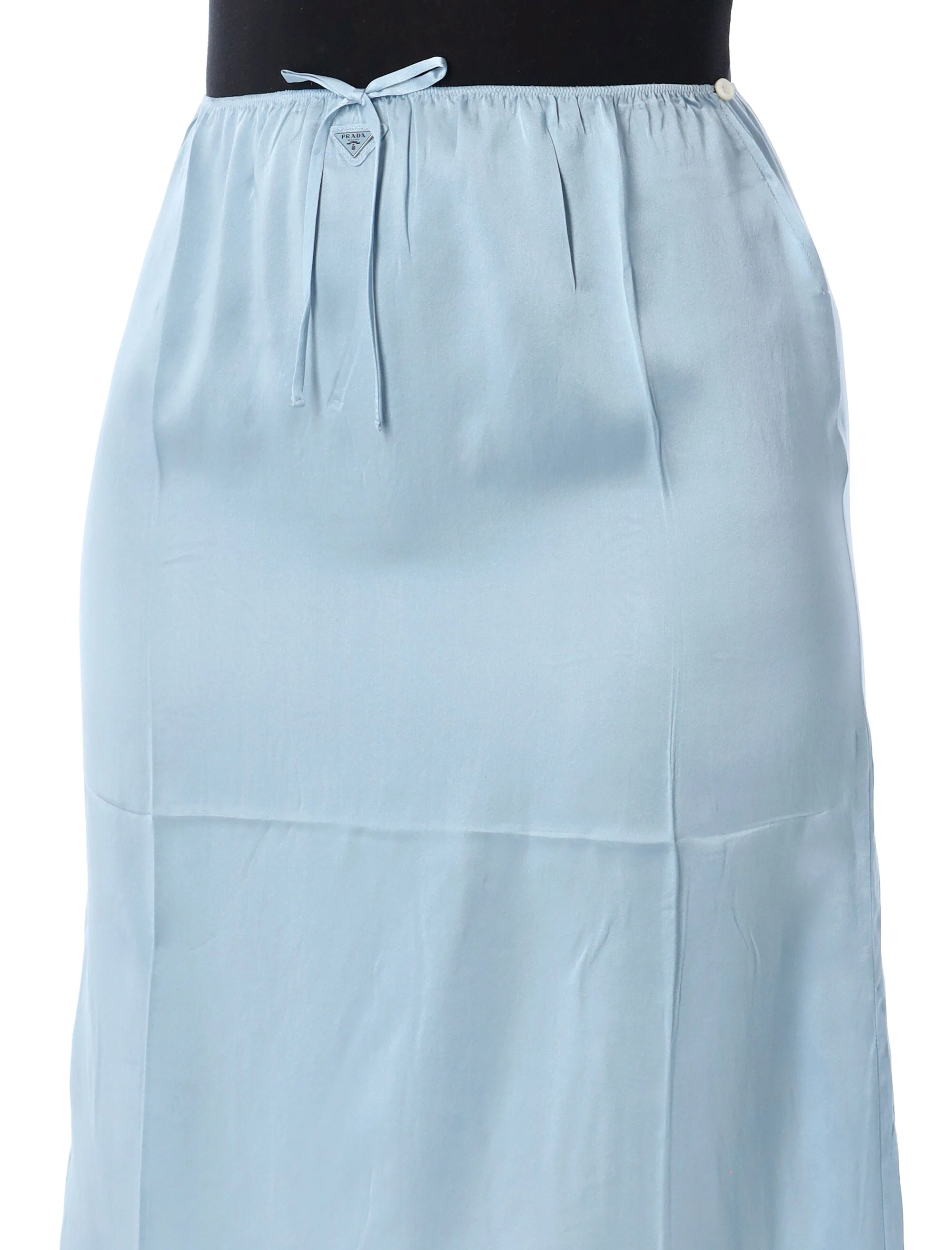Prada Silk Midi Skirt - Image 3