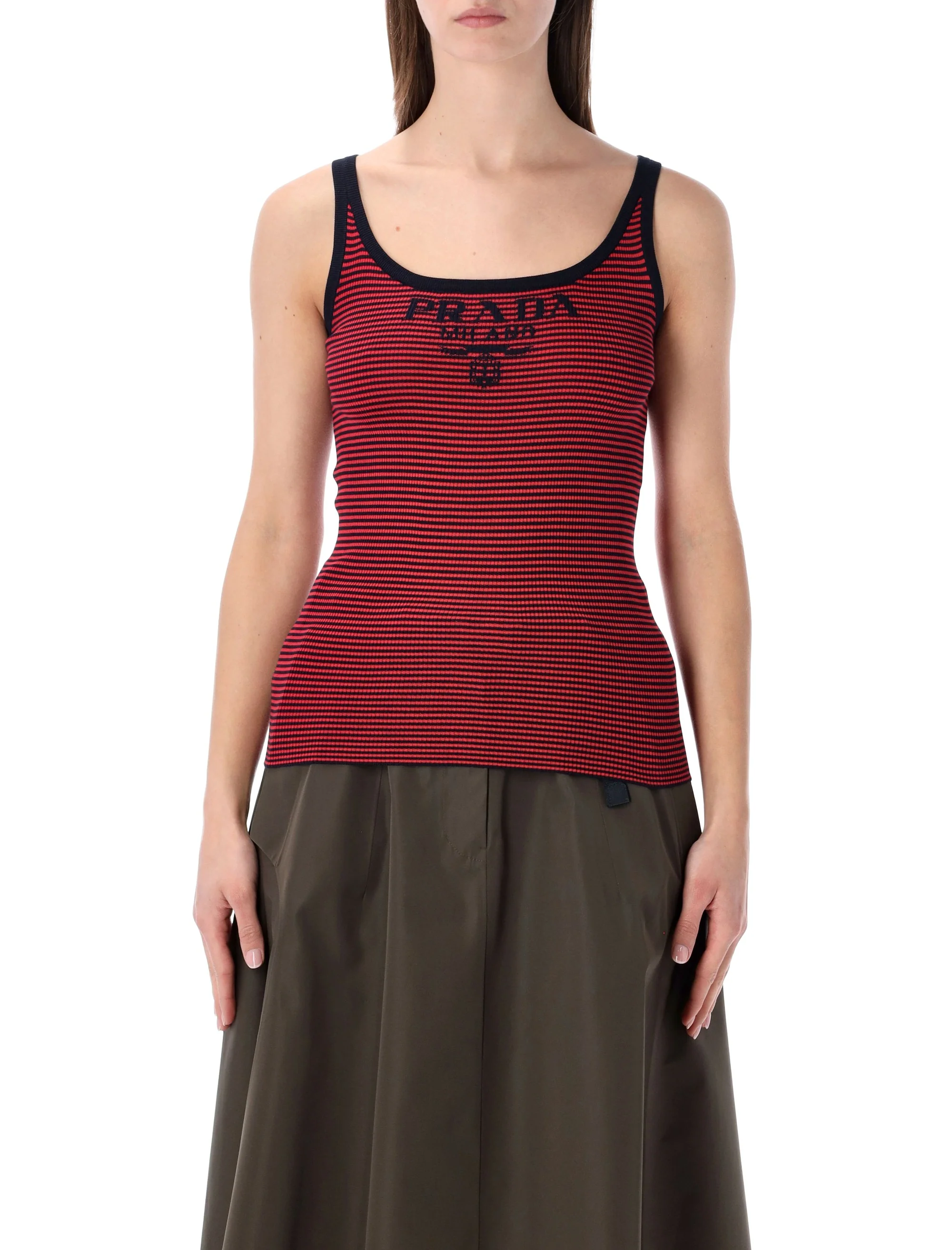 Prada Silk Tank Top