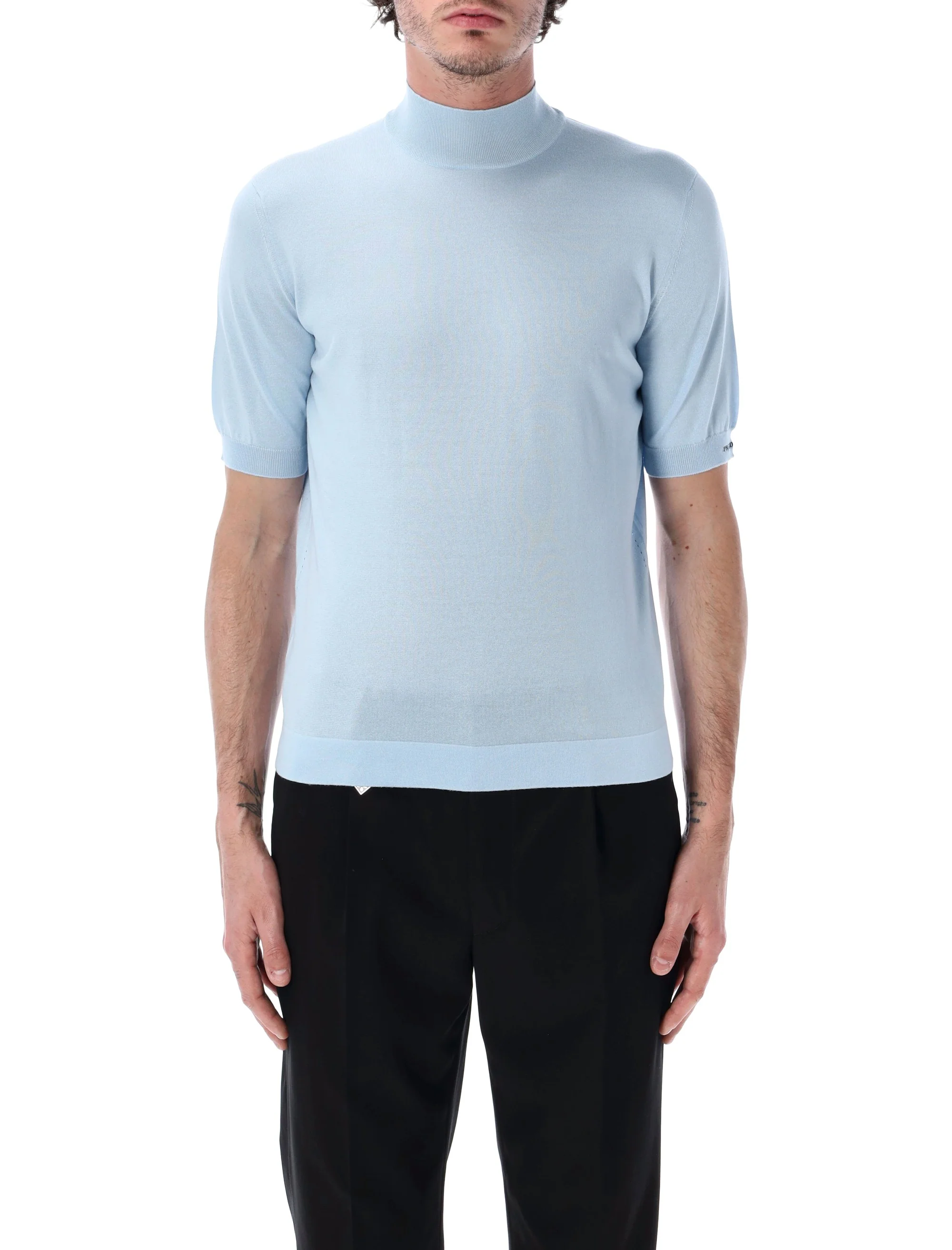 Prada Slim-Fit Mock Turtleneck Sweater - Size 48
