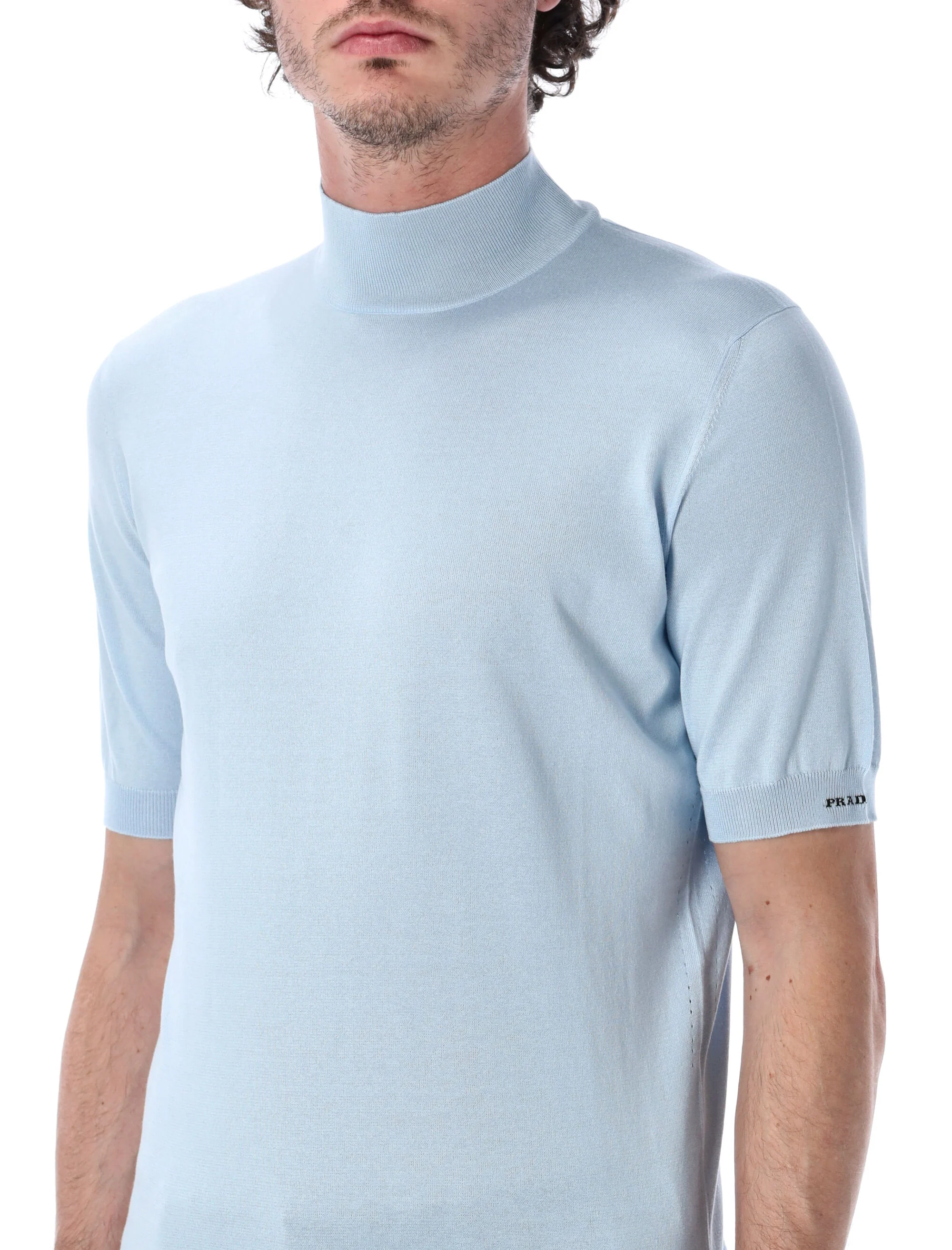 Prada Slim-Fit Mock Turtleneck Sweater - Size 48 - Image 3