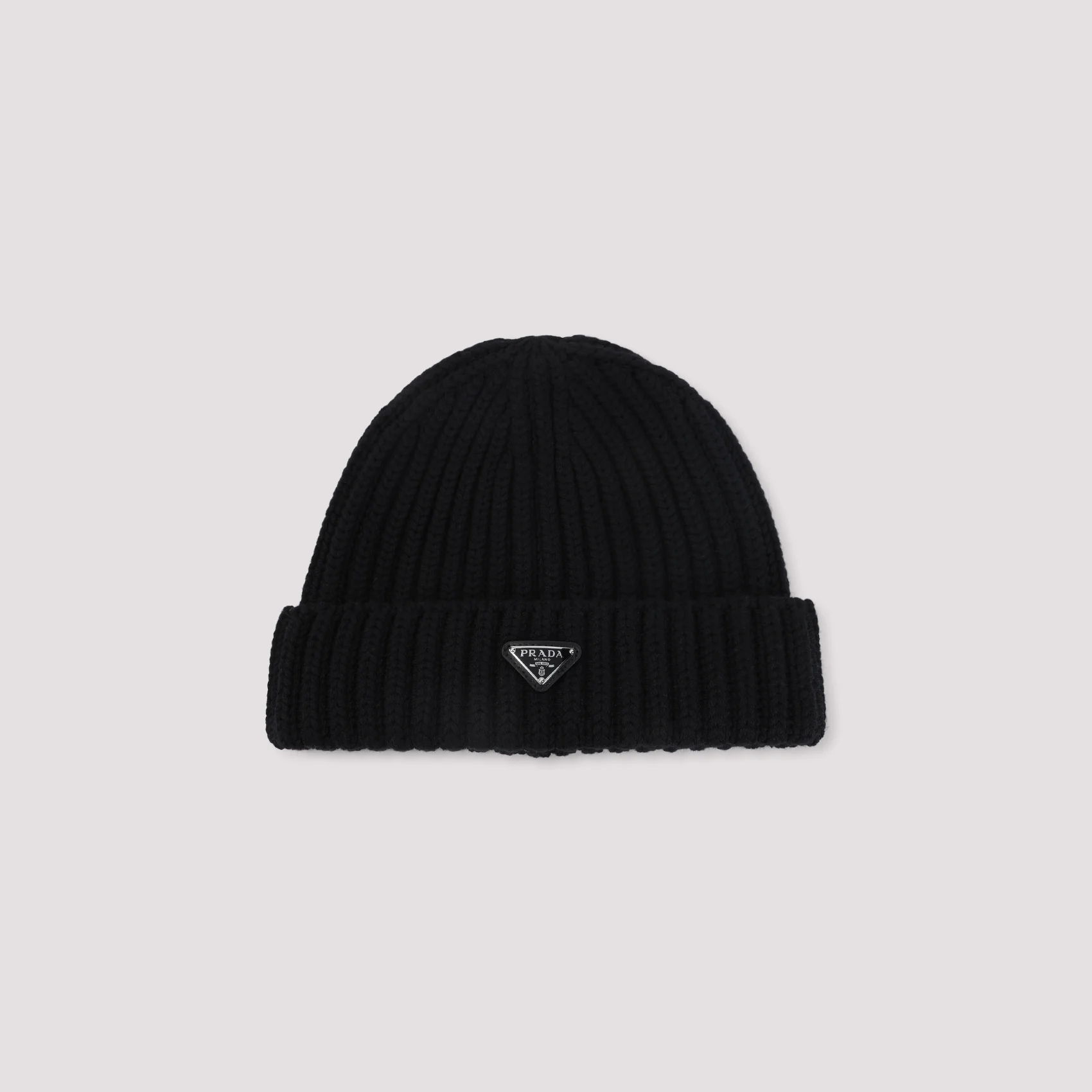 Prada Stylish Virgin Wool Beanie for Men