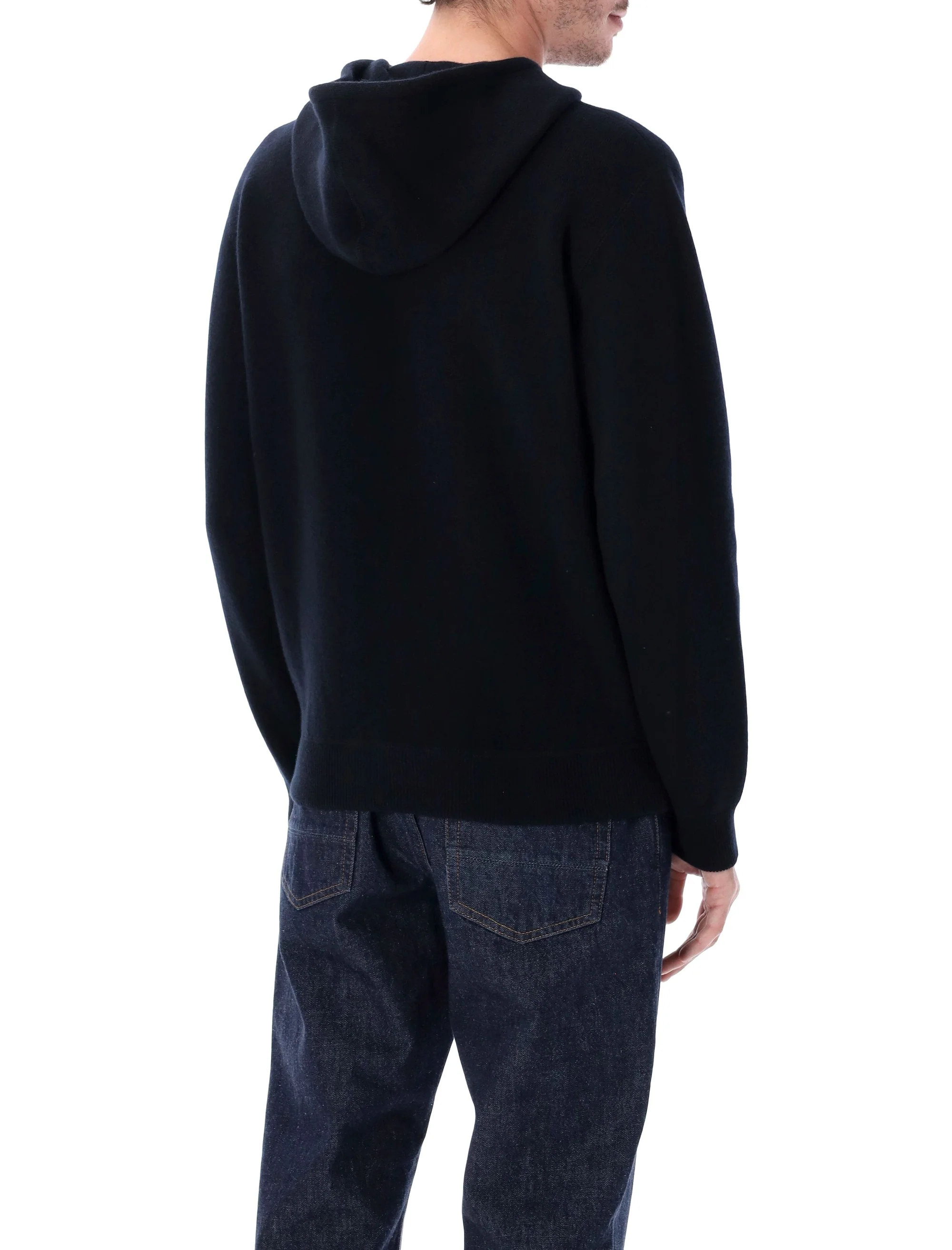 Prada Wool and Cashmere Hoodie - Image 2