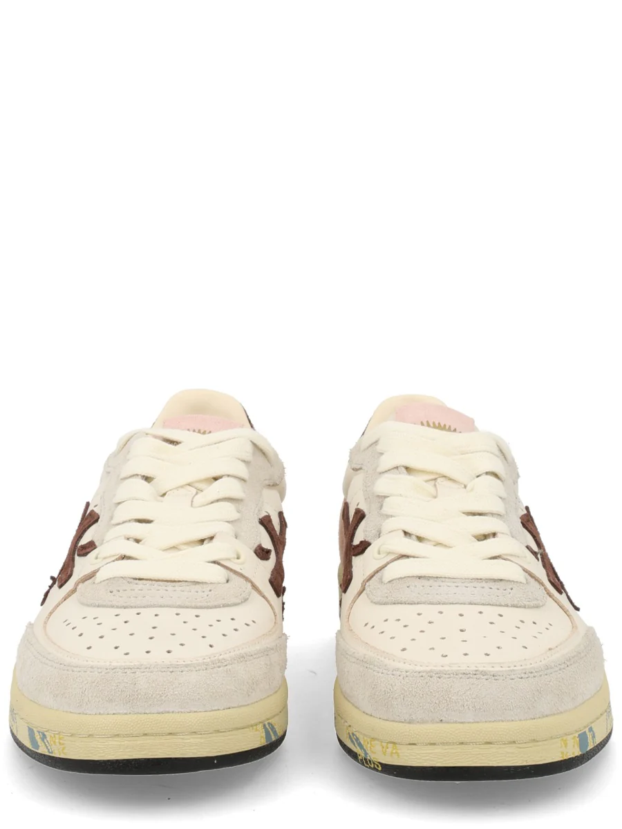 PREMIATA Basket Clayd Round Toe Sneakers