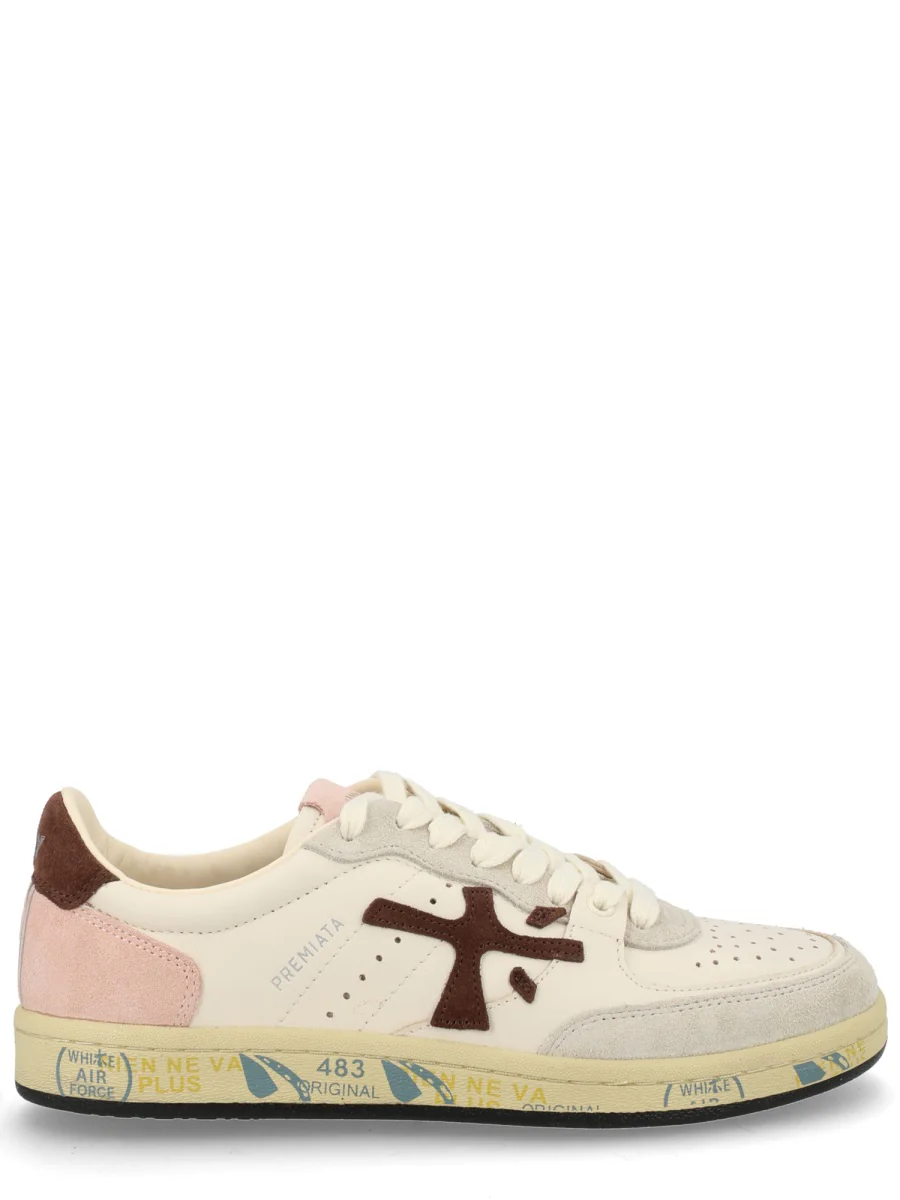 PREMIATA Basket Clayd Round Toe Sneakers - Image 5