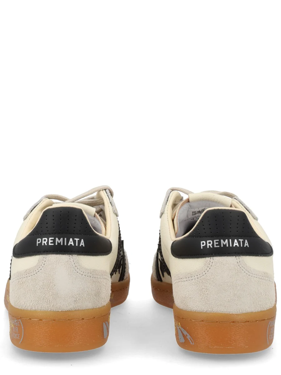 PREMIATA Bonnie 8123 Suede Appliqued Sneakers - Image 4