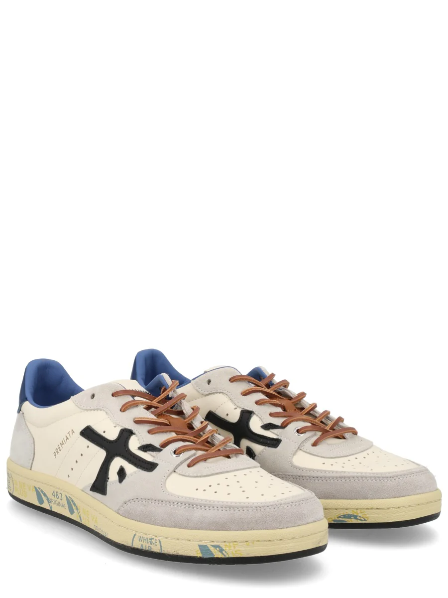 Premiata Classic Leather Sneakers for Men - Image 2
