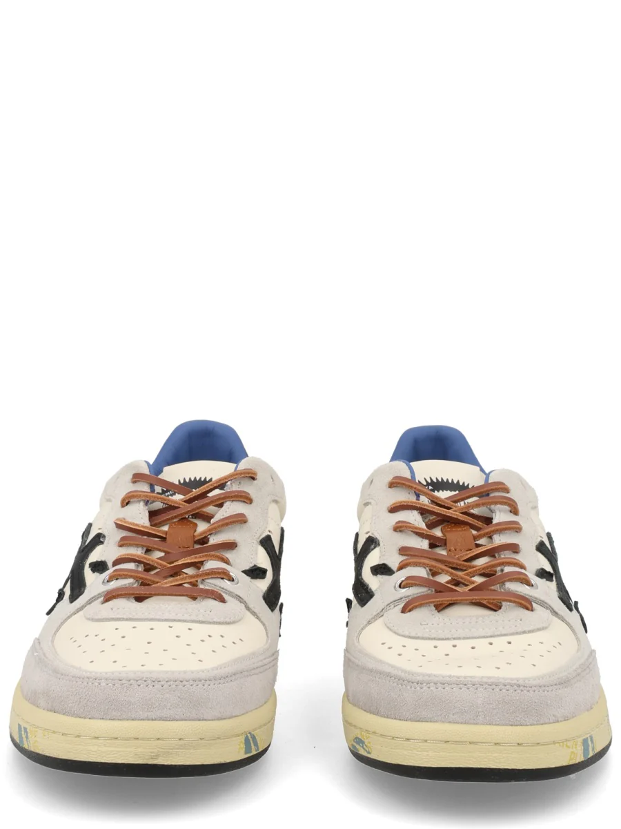 Premiata Classic Leather Sneakers for Men - Image 3