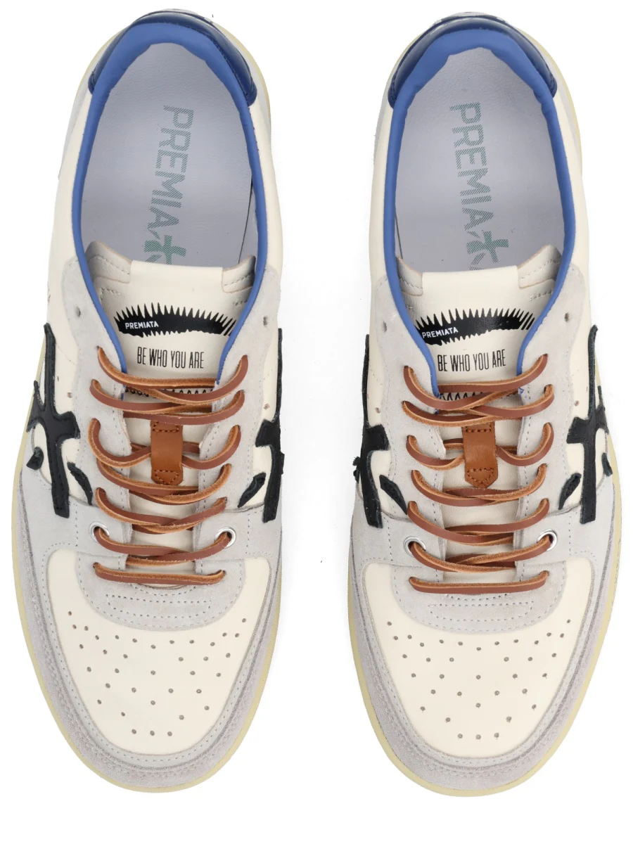 Premiata Classic Leather Sneakers for Men - Image 5