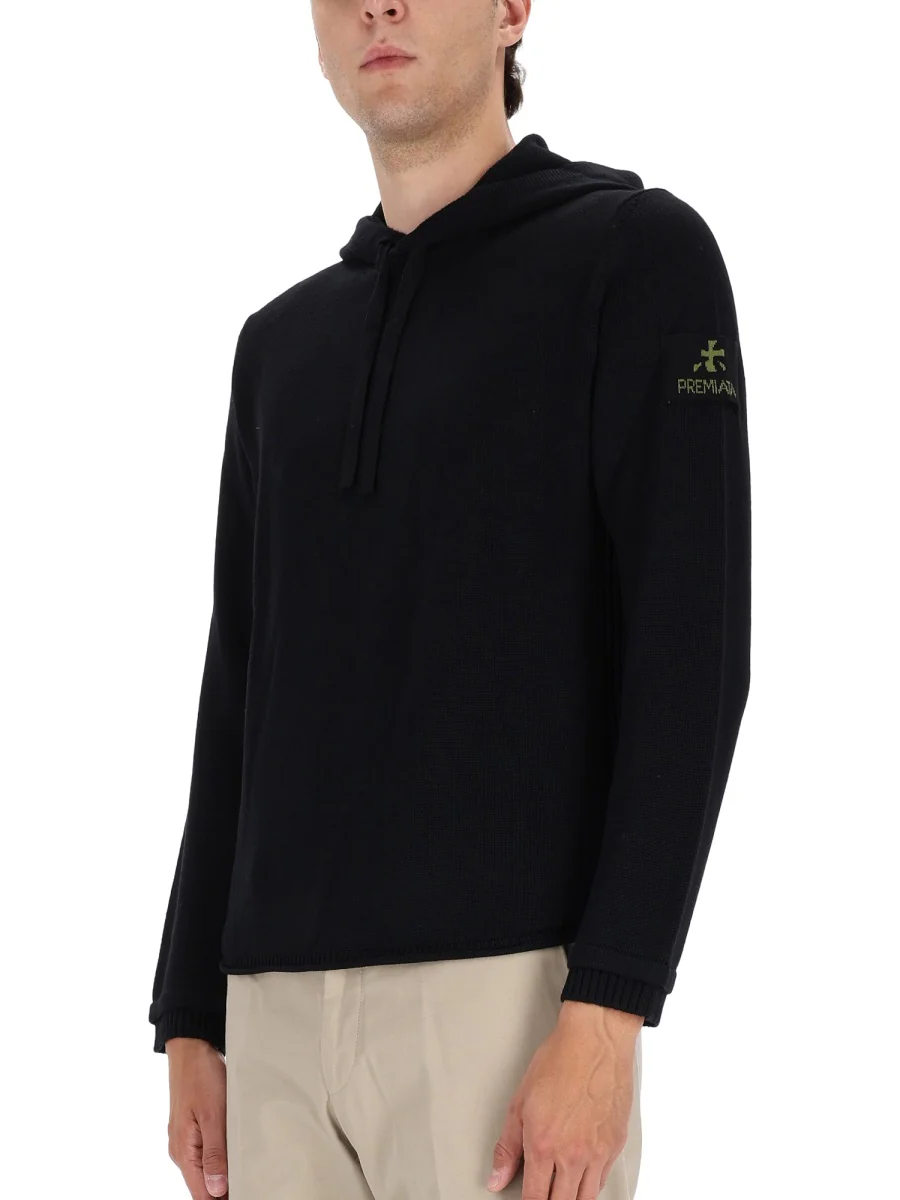 Premiata Logo Hooded Sweater - Image 4