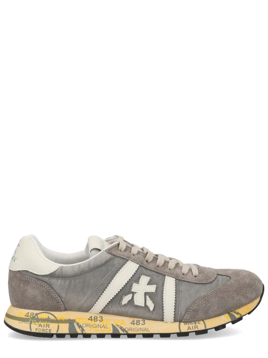 Premiata LUCY 8187 SNEAKER with LOGO and SUEDE DETAILS