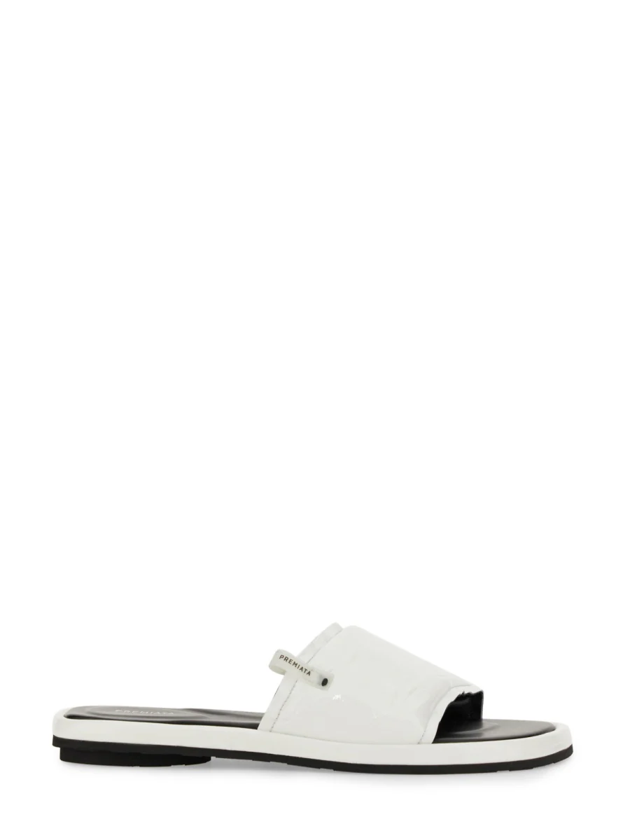 PREMIATA Patent Leather Slides