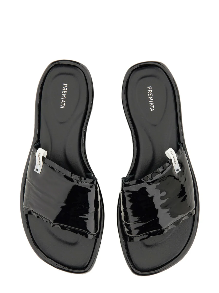 PREMIATA Patent Leather Slides - Image 4