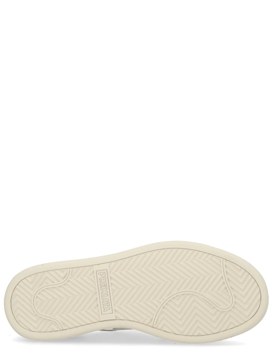 PREMIATA Quinnd Perforated Leather Sneakers - Image 6