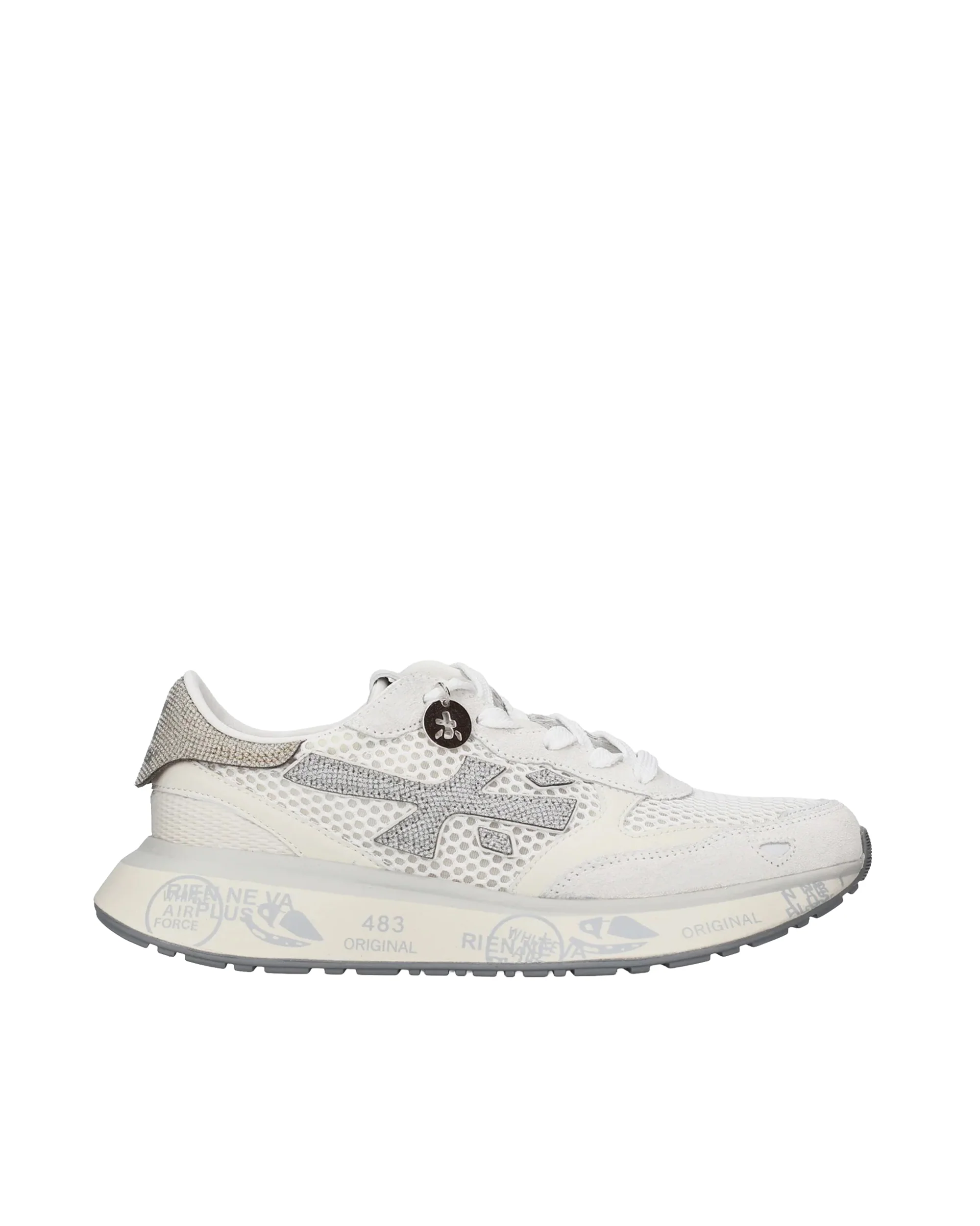 Premiata Women's Premium Sneaker with Elevated Sole