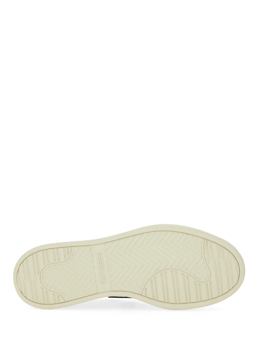PREMIATA Women's Sneakers in Leather with Zebra Details, Micol 7752 - Image 5