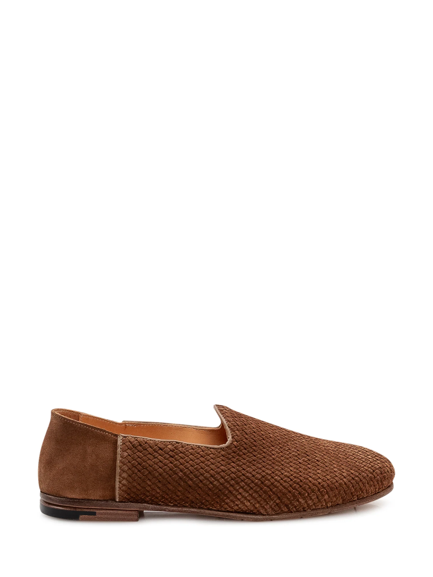 Premiata Woven Leather Loafers