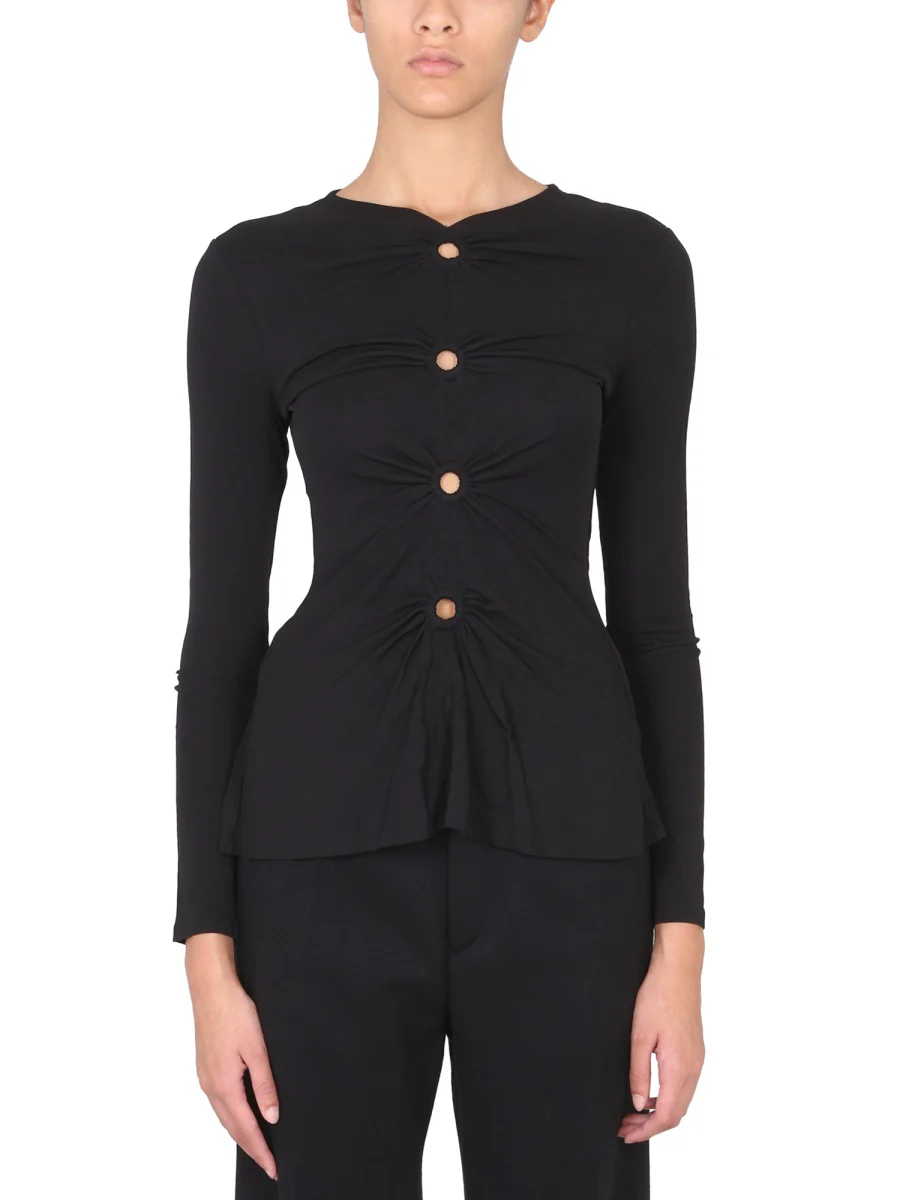 PROENZA SCHOULER WHITE LABEL Matte Crepe Top