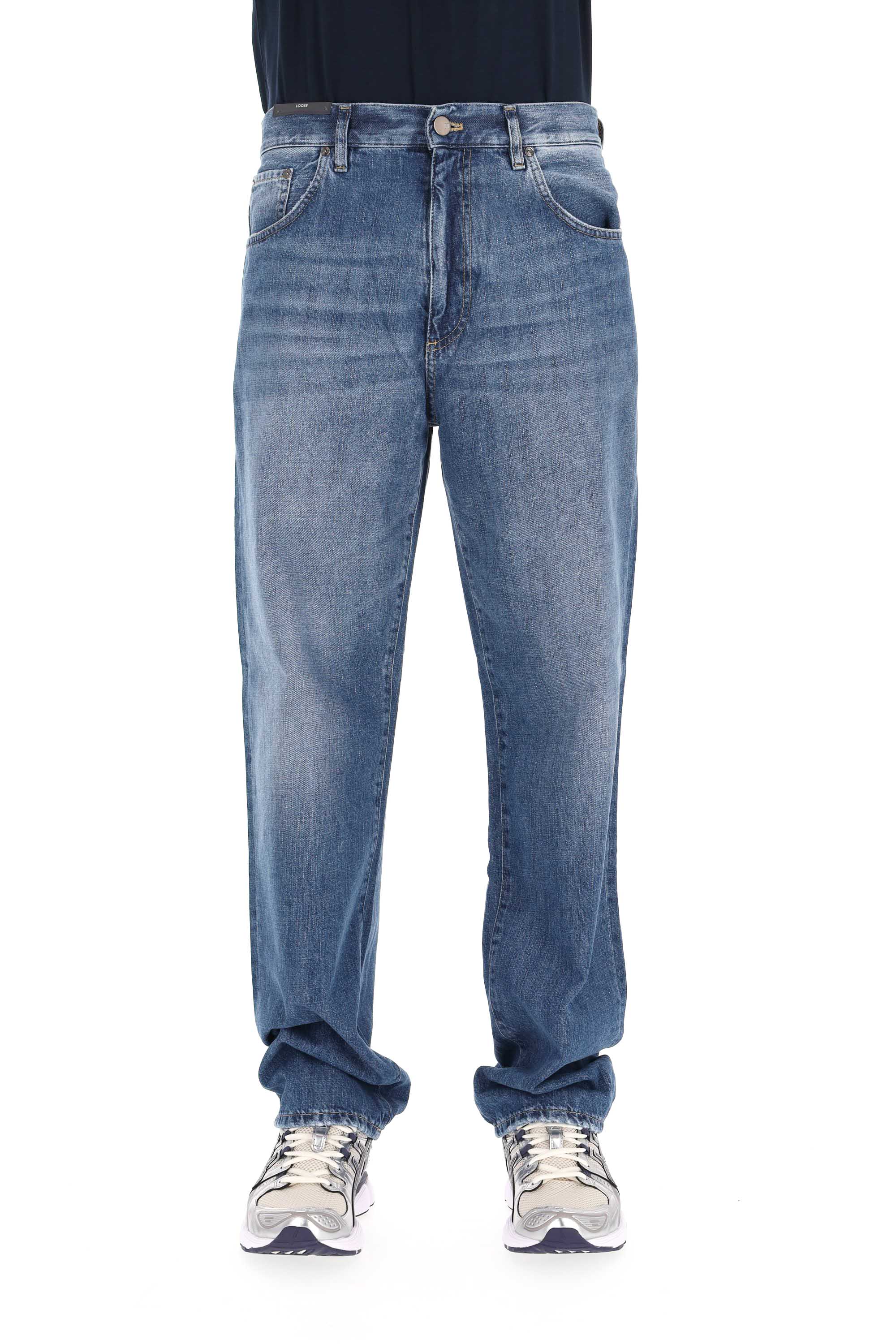 Pt Denim Men's Classic Denim Jeans
