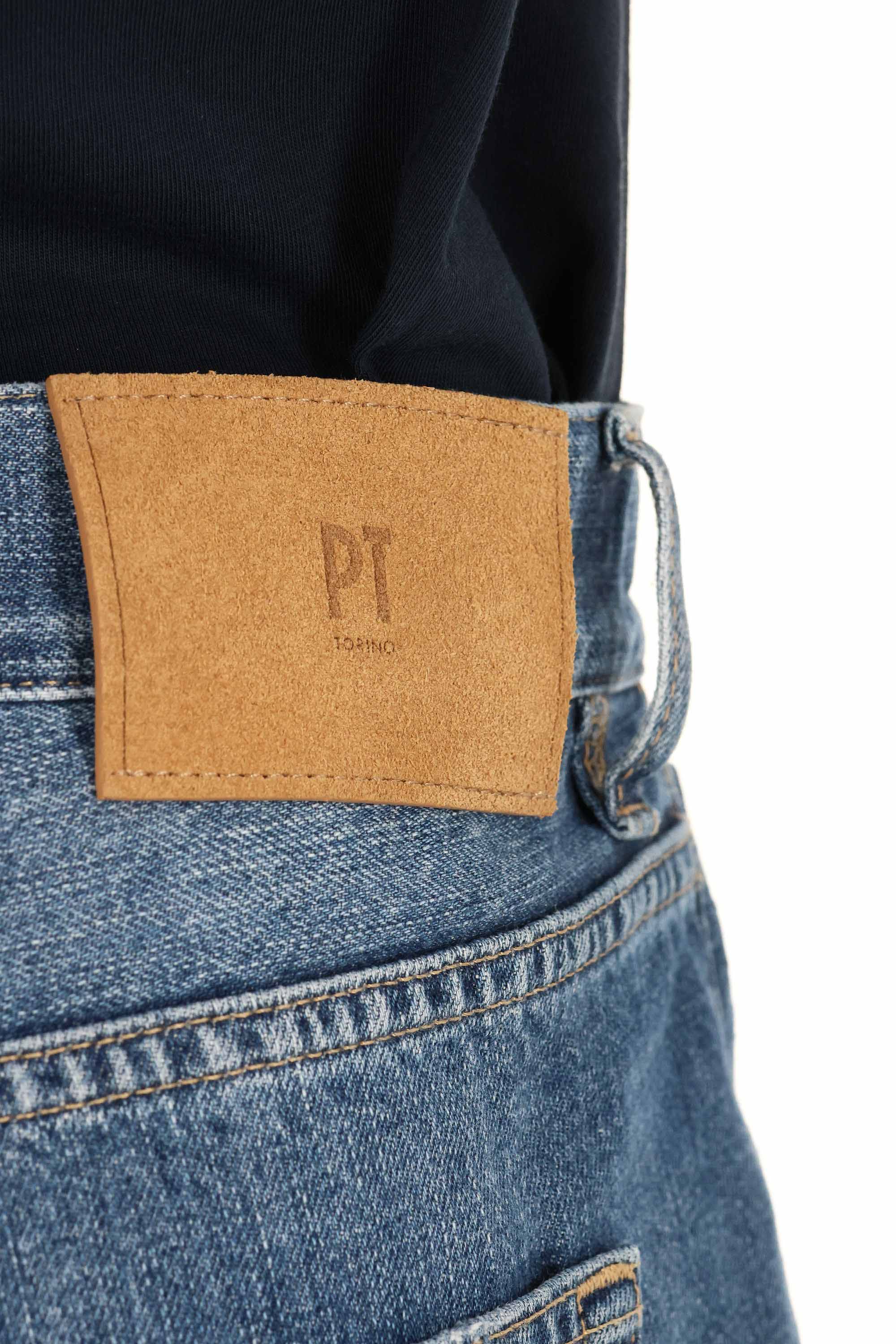 Pt Denim Men's Classic Denim Jeans - Image 4