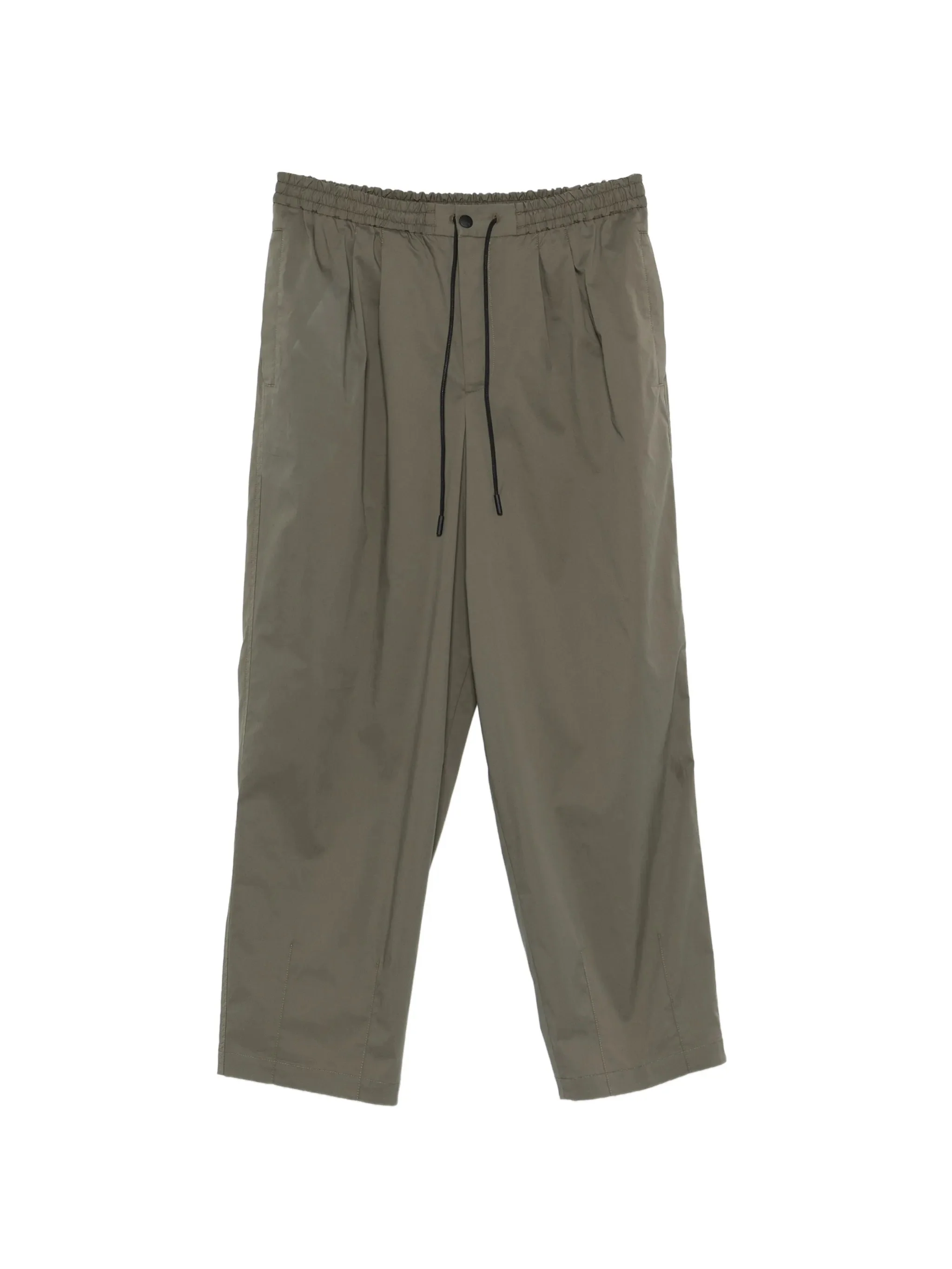 Pt Torino Casual Drawstring Trousers with Zip and Button Closure