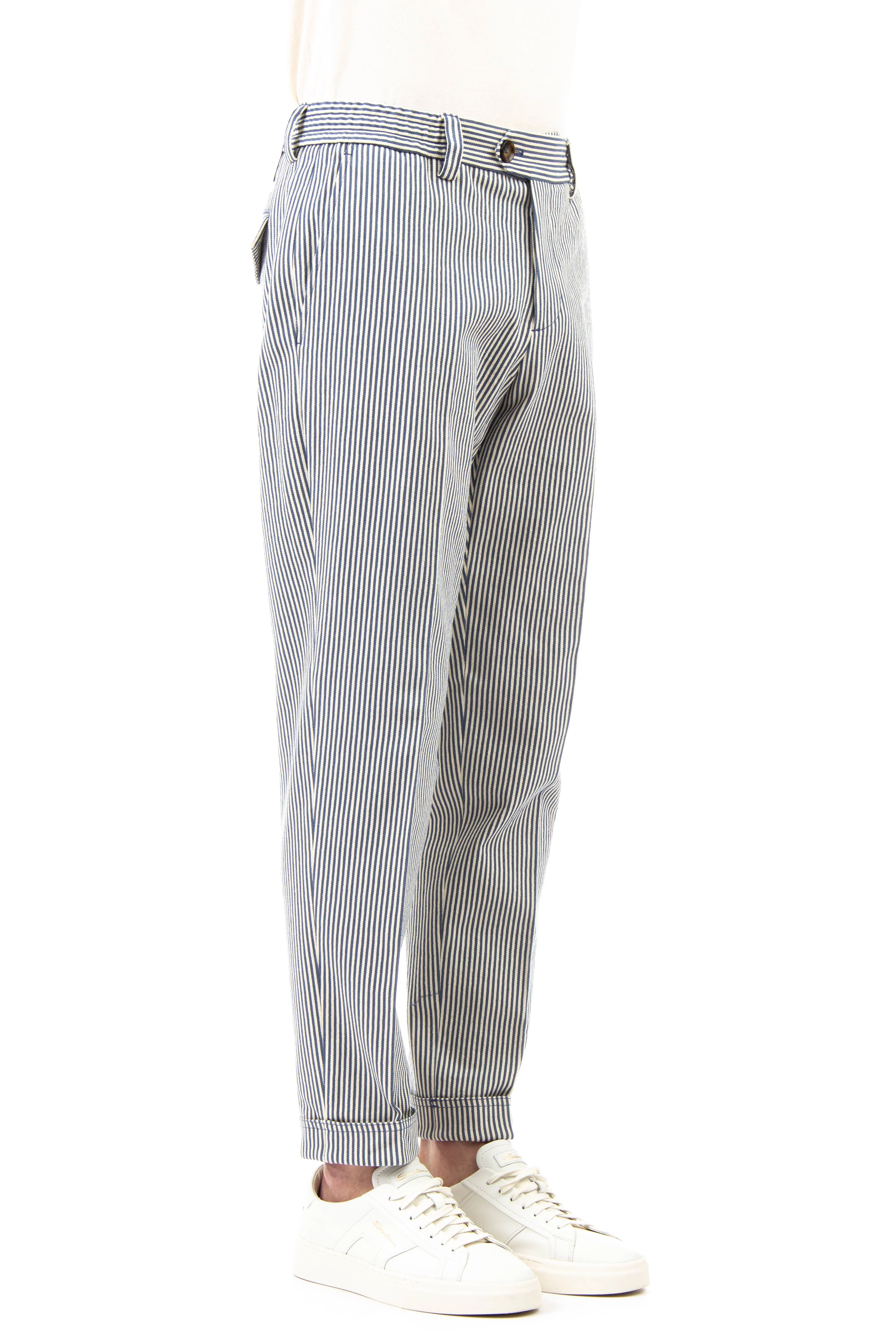 Pt Torino Classic Pure Cotton Trousers - ReThexed Fit