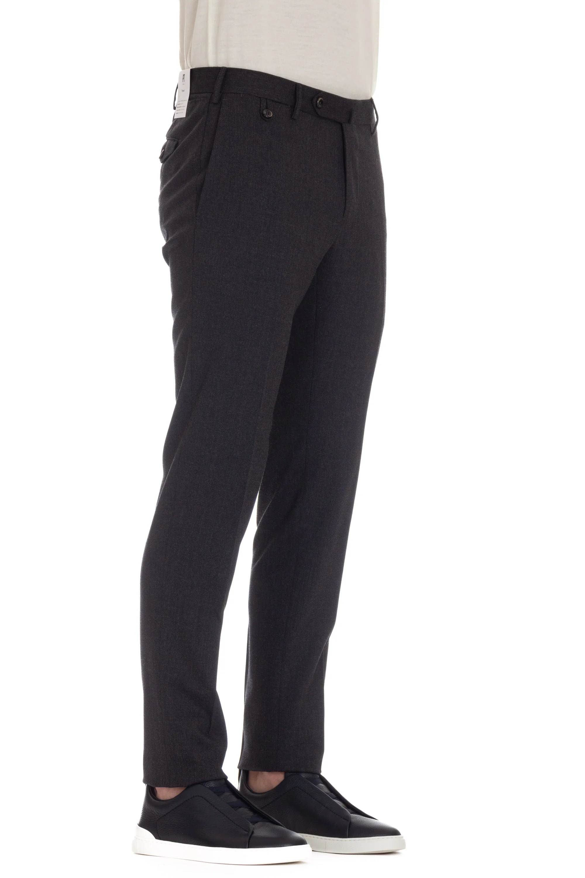 Pt Torino Men's Slim Fit Tapered Trousers - FW24 Collection