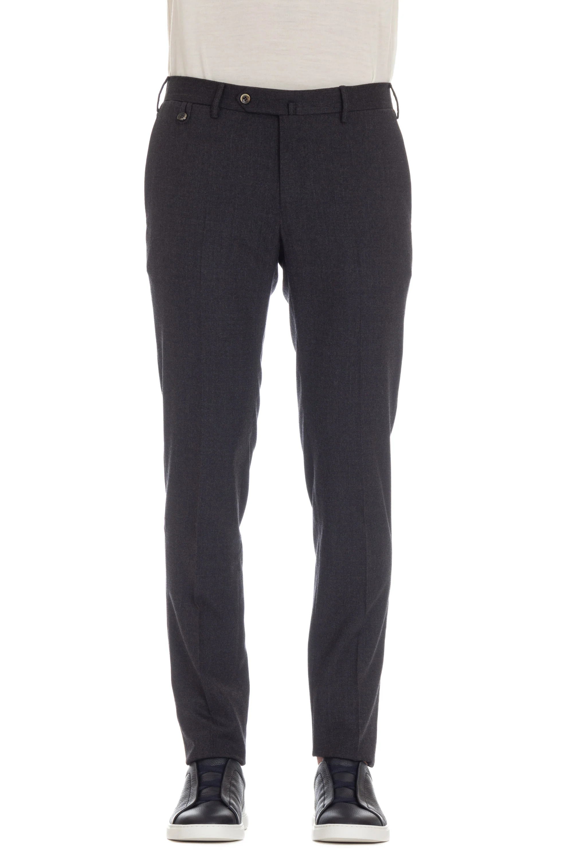Pt Torino Men's Slim Fit Tapered Trousers - FW24 Collection - Image 3