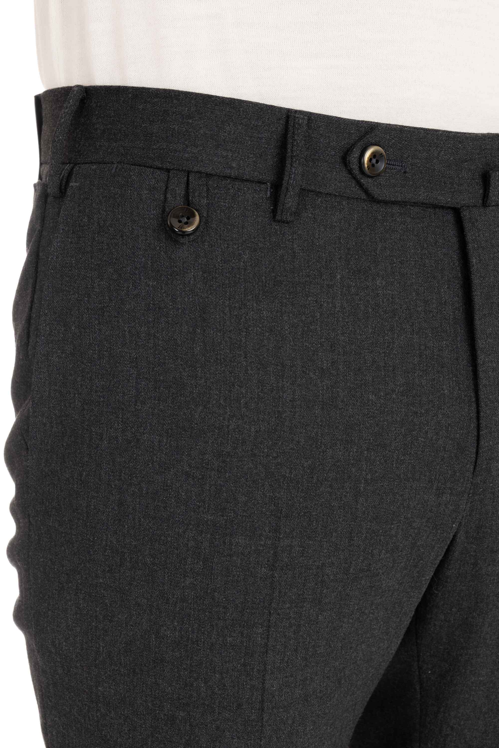 Pt Torino Men's Slim Fit Tapered Trousers - FW24 Collection - Image 6