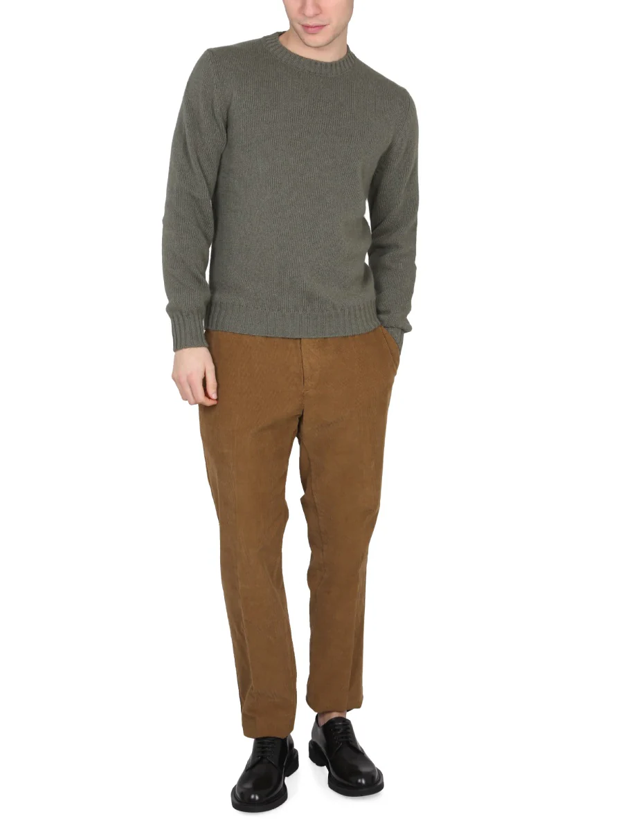 PT TORINO Ribbed Collar Choker Sweater - Image 2