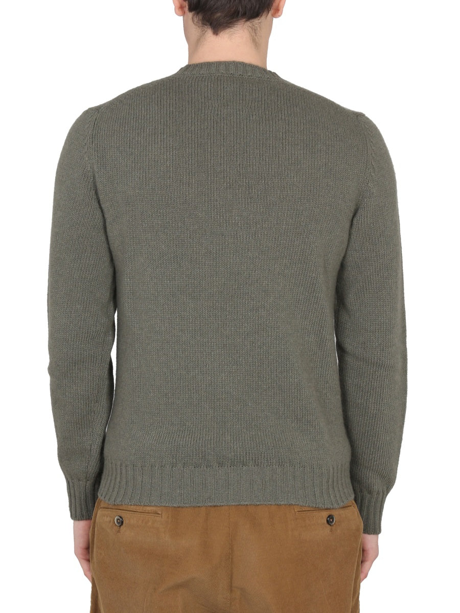 PT TORINO Ribbed Collar Choker Sweater - Image 4