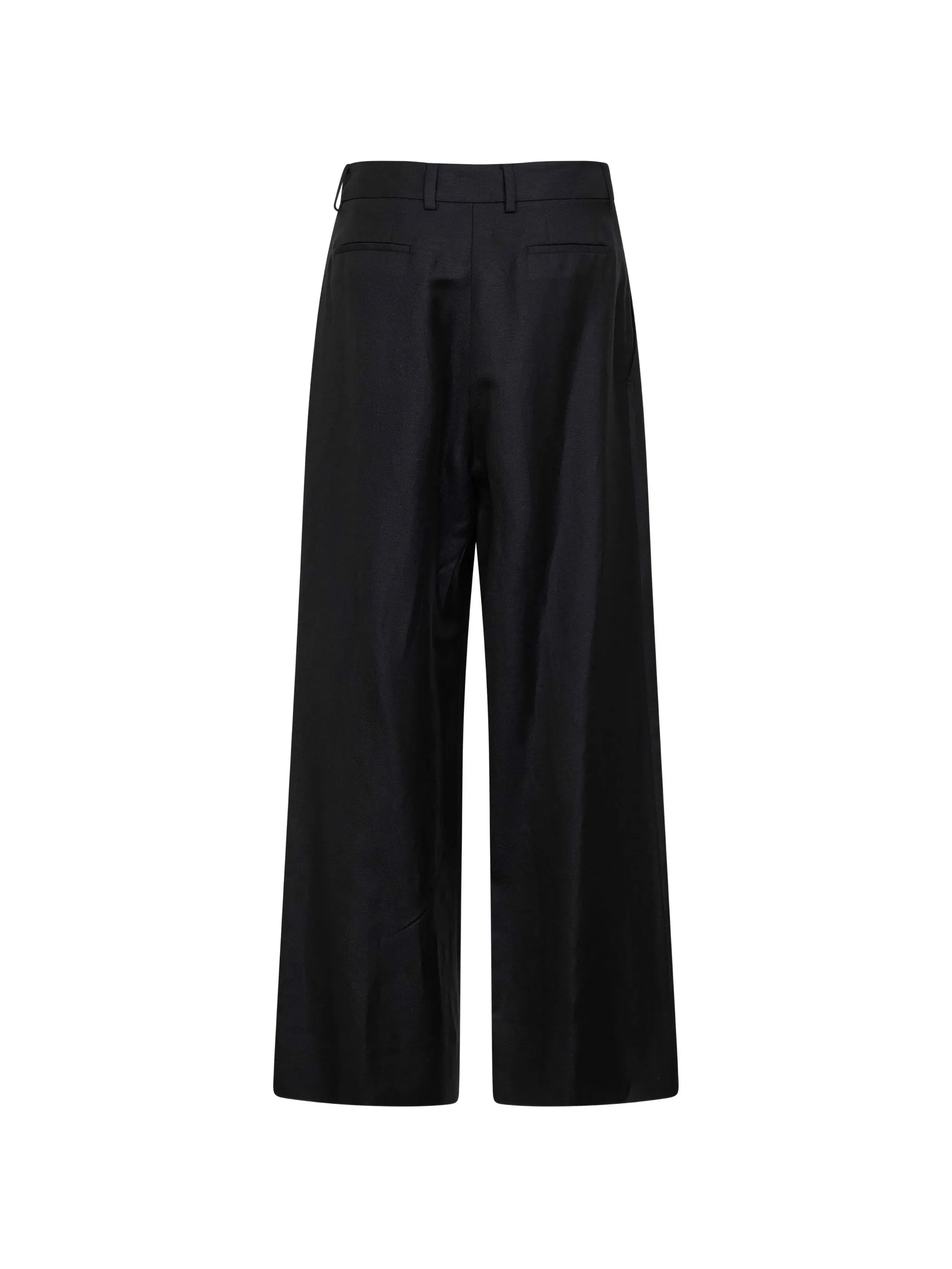 Pt Torino Stylish Wide-Leg Trousers with Zip and Hook Closure - Image 2