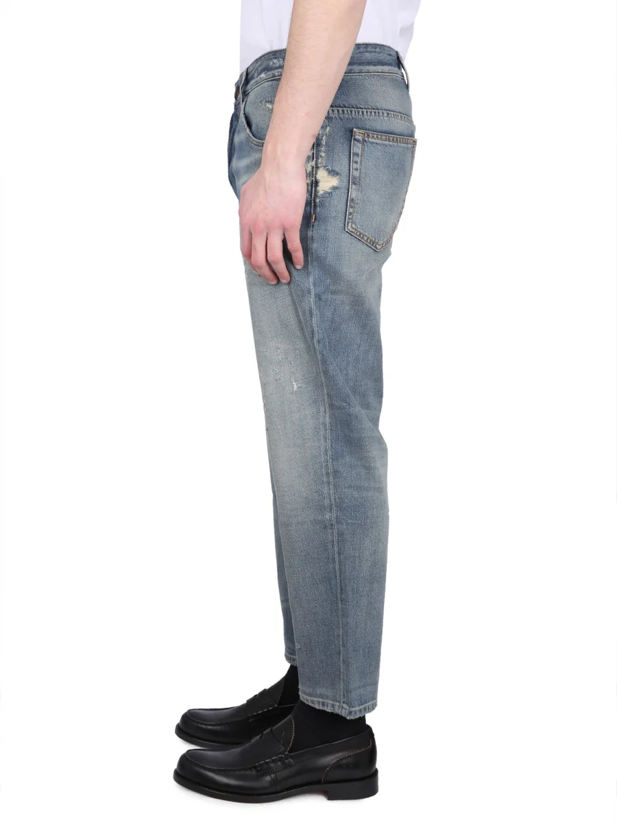 PT TORINO Whiskering-effect Straight-leg Jeans - Image 3