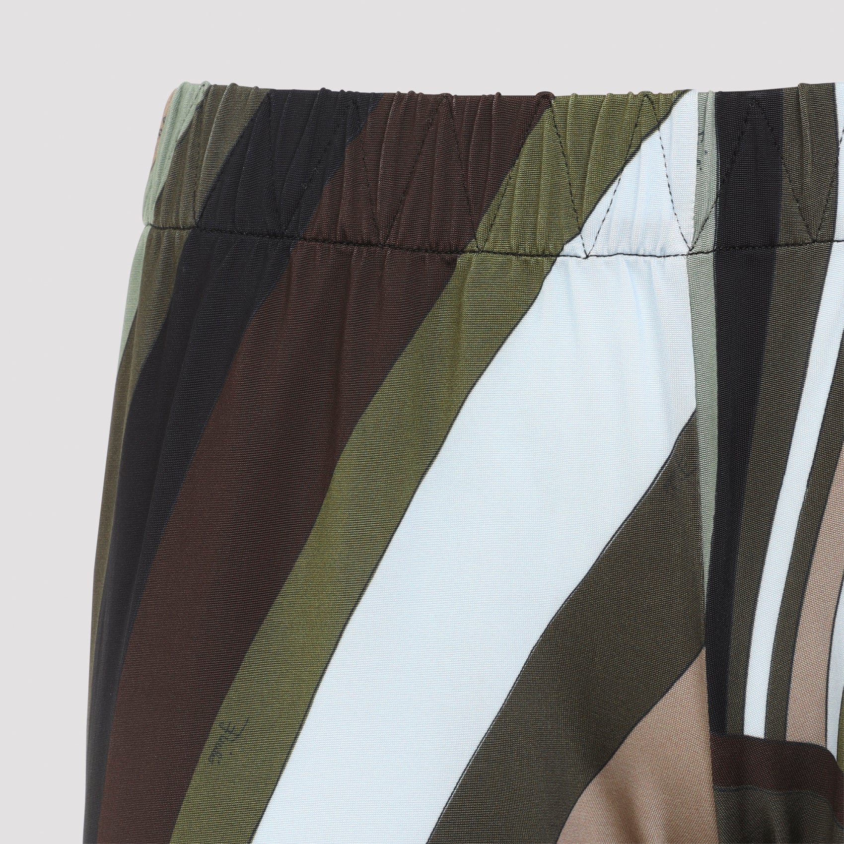 Pucci Satin Print Pants - Regular & Straight Leg - Image 5