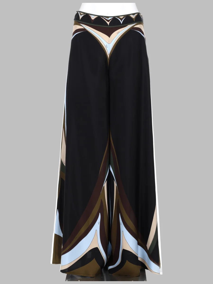 Pucci Silk Trousers - PaintTheZZO Style