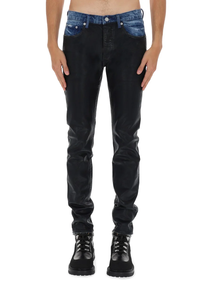PURPLE BRAND Coated Skinny Jeans - Image 6