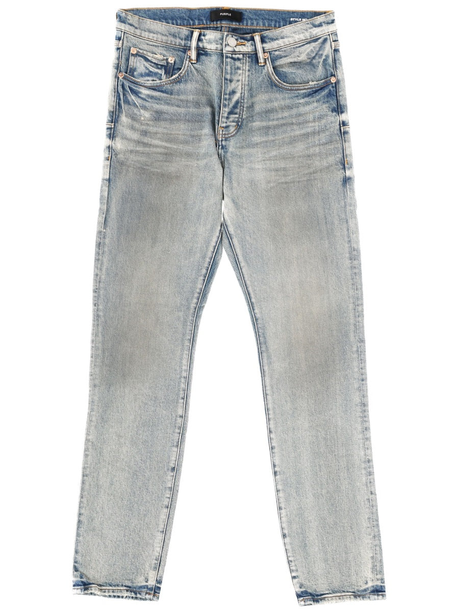 PURPLE BRAND Mid Rise Slim Straight Leg Glow Dirty Jean - Image 7