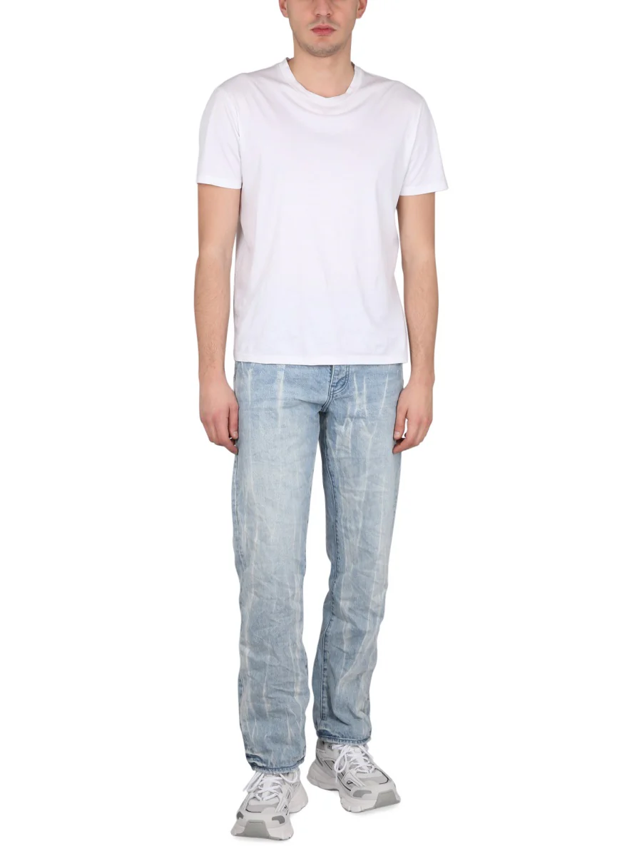 PURPLE BRAND P011 Crystal Racer Straight Jeans - Image 2